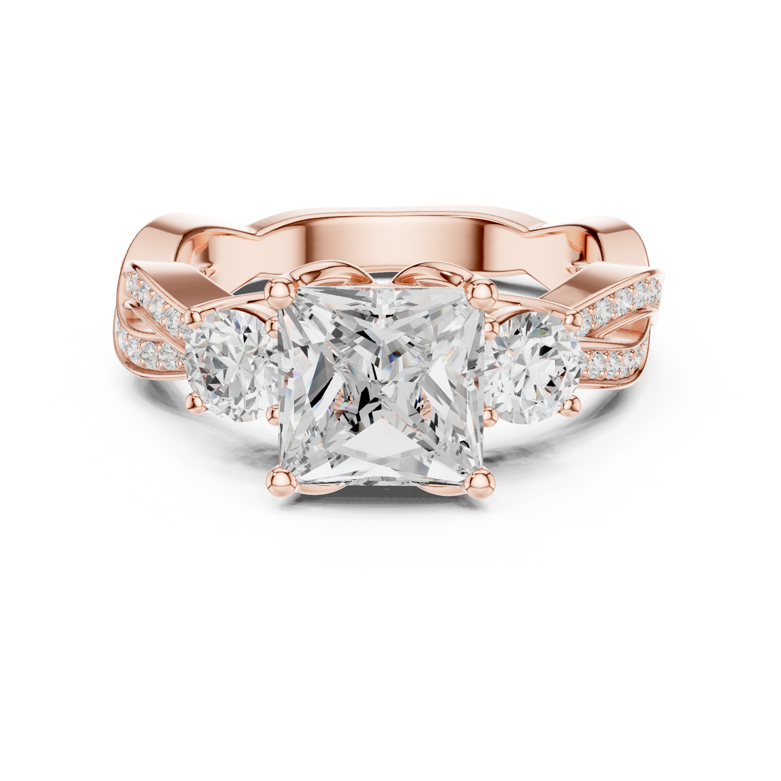 Classic pendant necklace with fine chain.