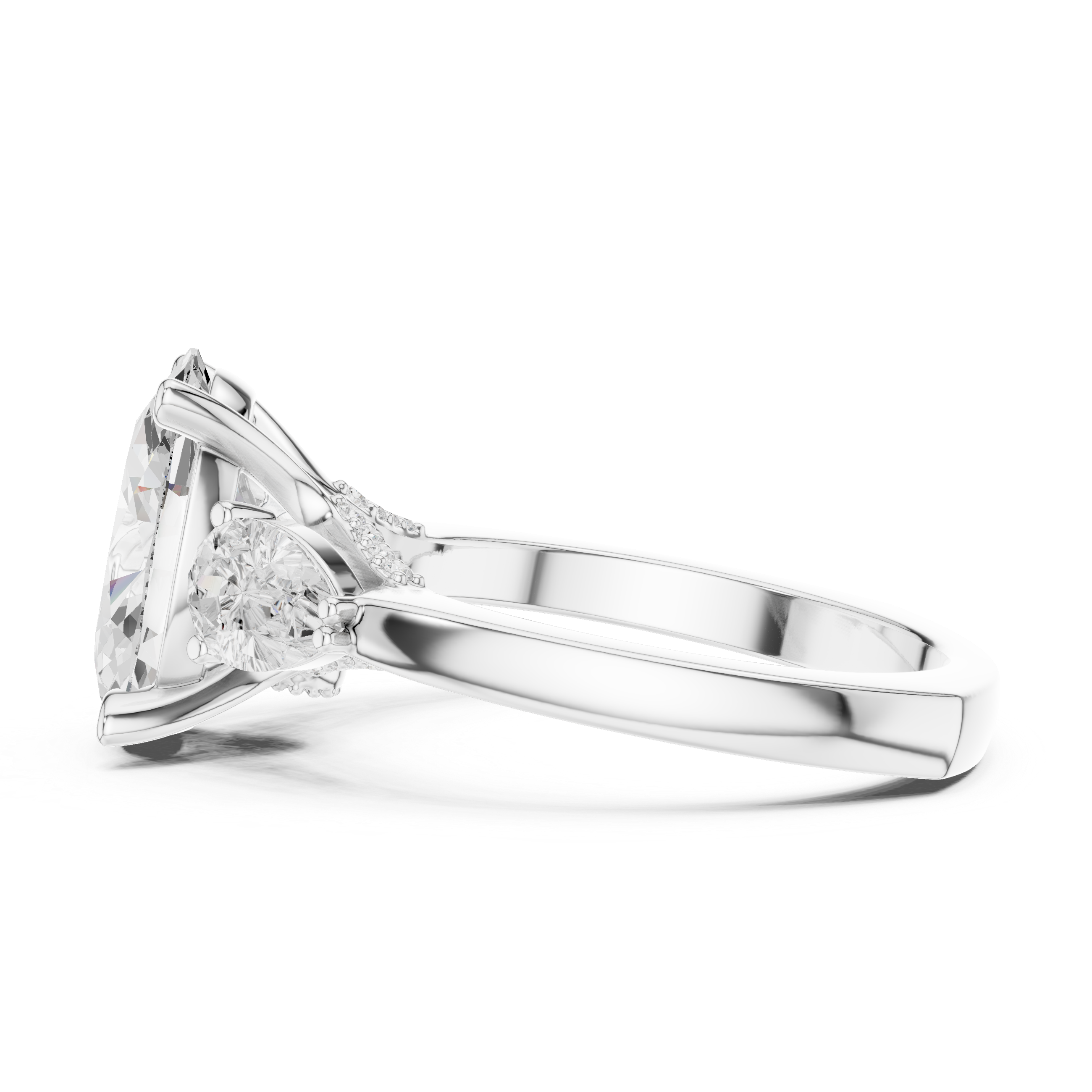 Classic chain anklet with smooth polish.