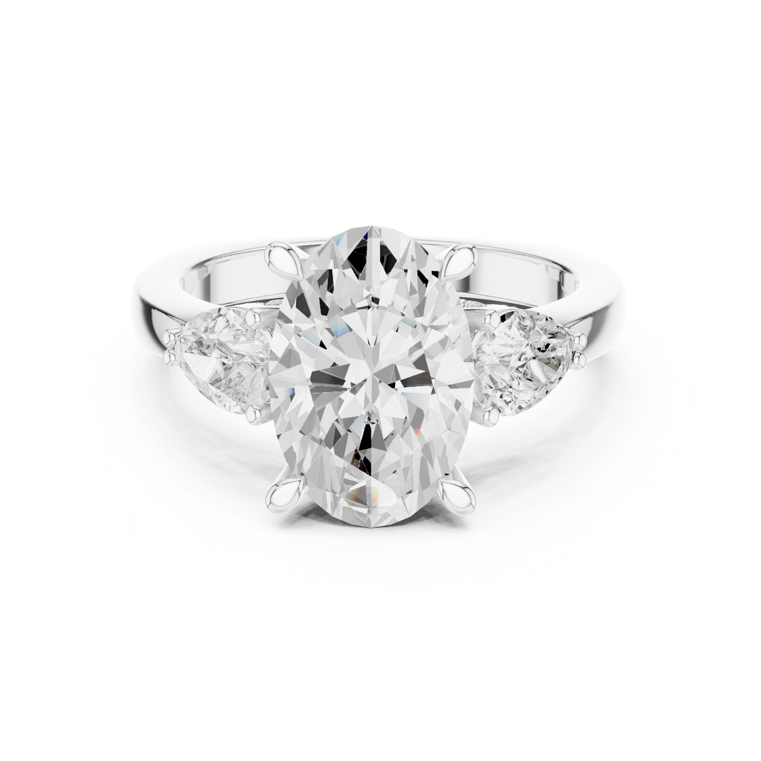 Bold gemstone ring with modern setting.