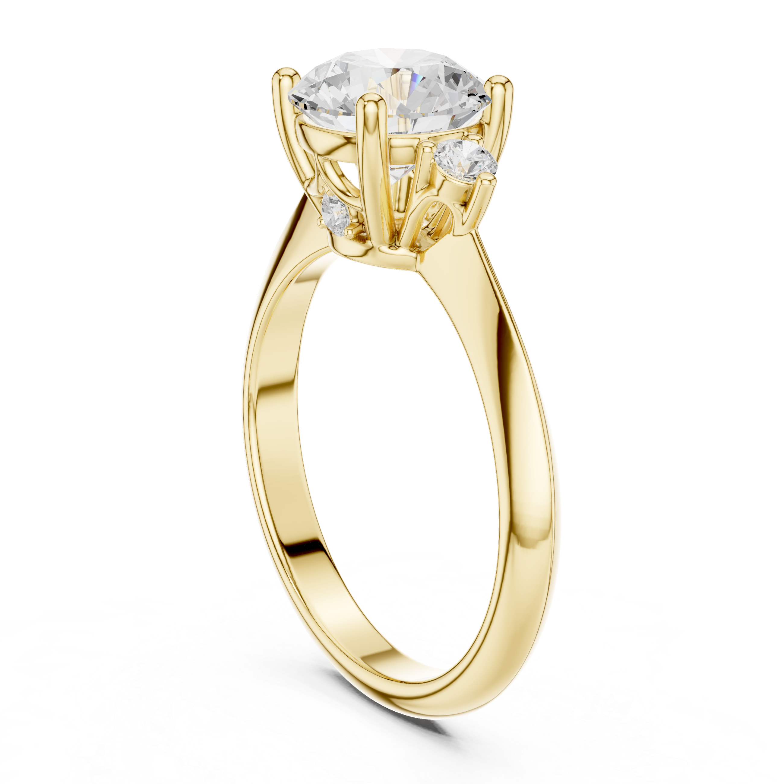 Adjustable baby ring with smooth edges.