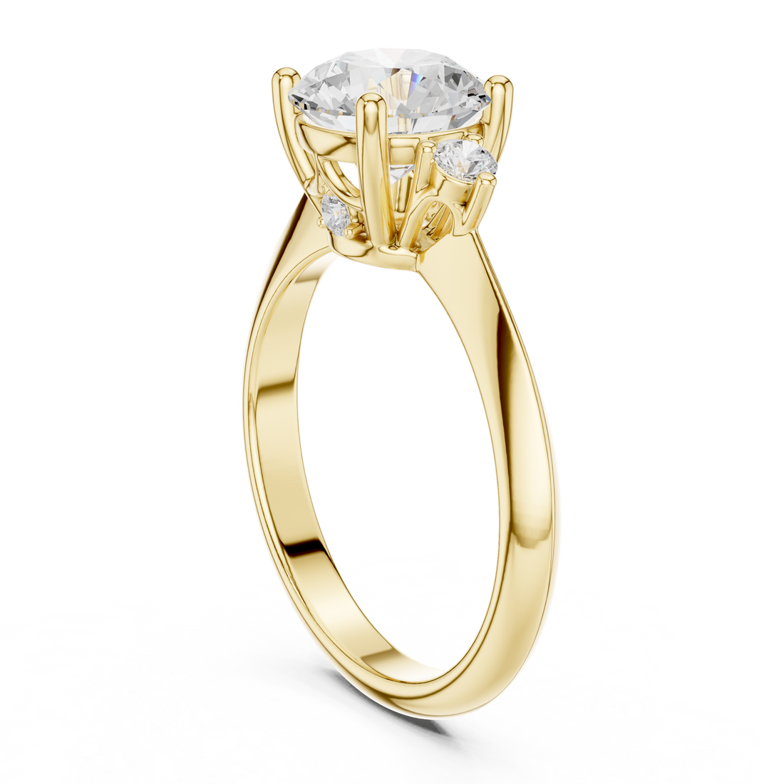 Adjustable baby ring with smooth edges.