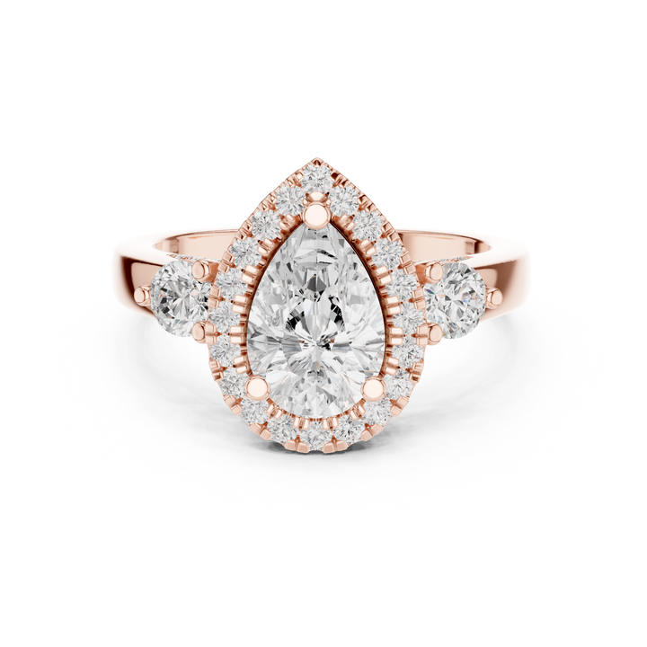 Tennis bracelet with uniform diamond line.
