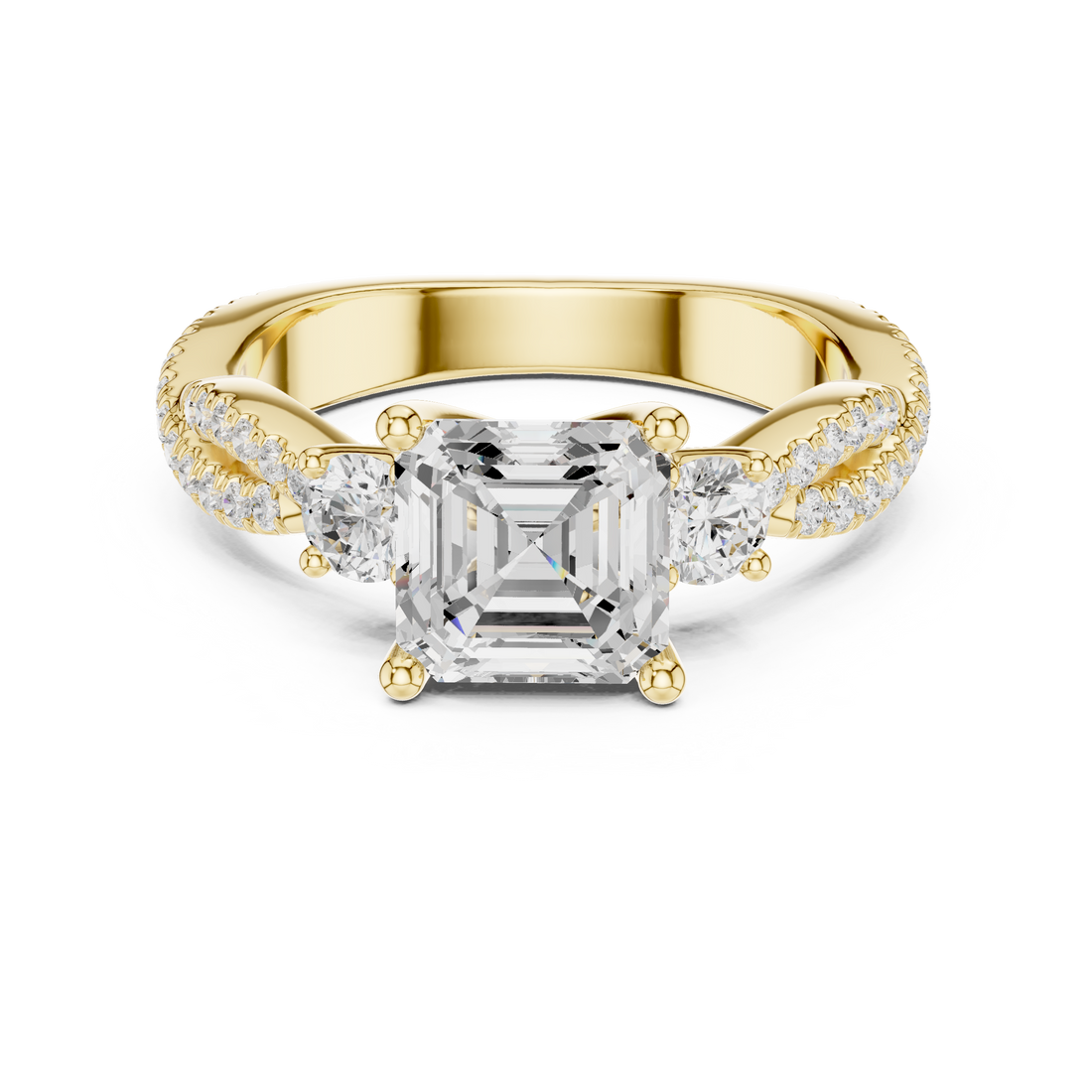 Stylish Stackable Design  with premium high-quality finish and shine