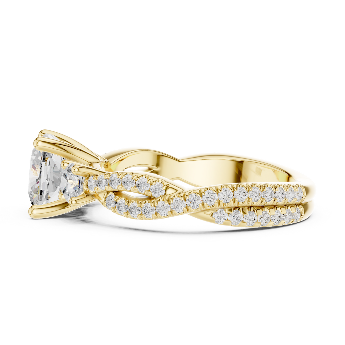 Elegant Diamond Daily Wear  masterpiece showing superior quality