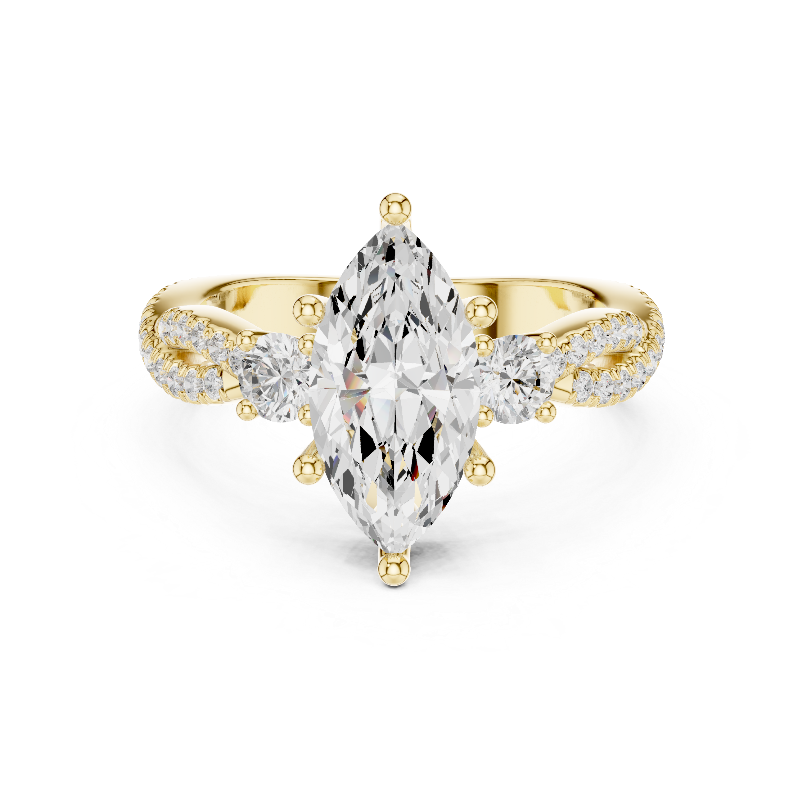 Stylish Stackable Design  with premium high-quality finish and shine