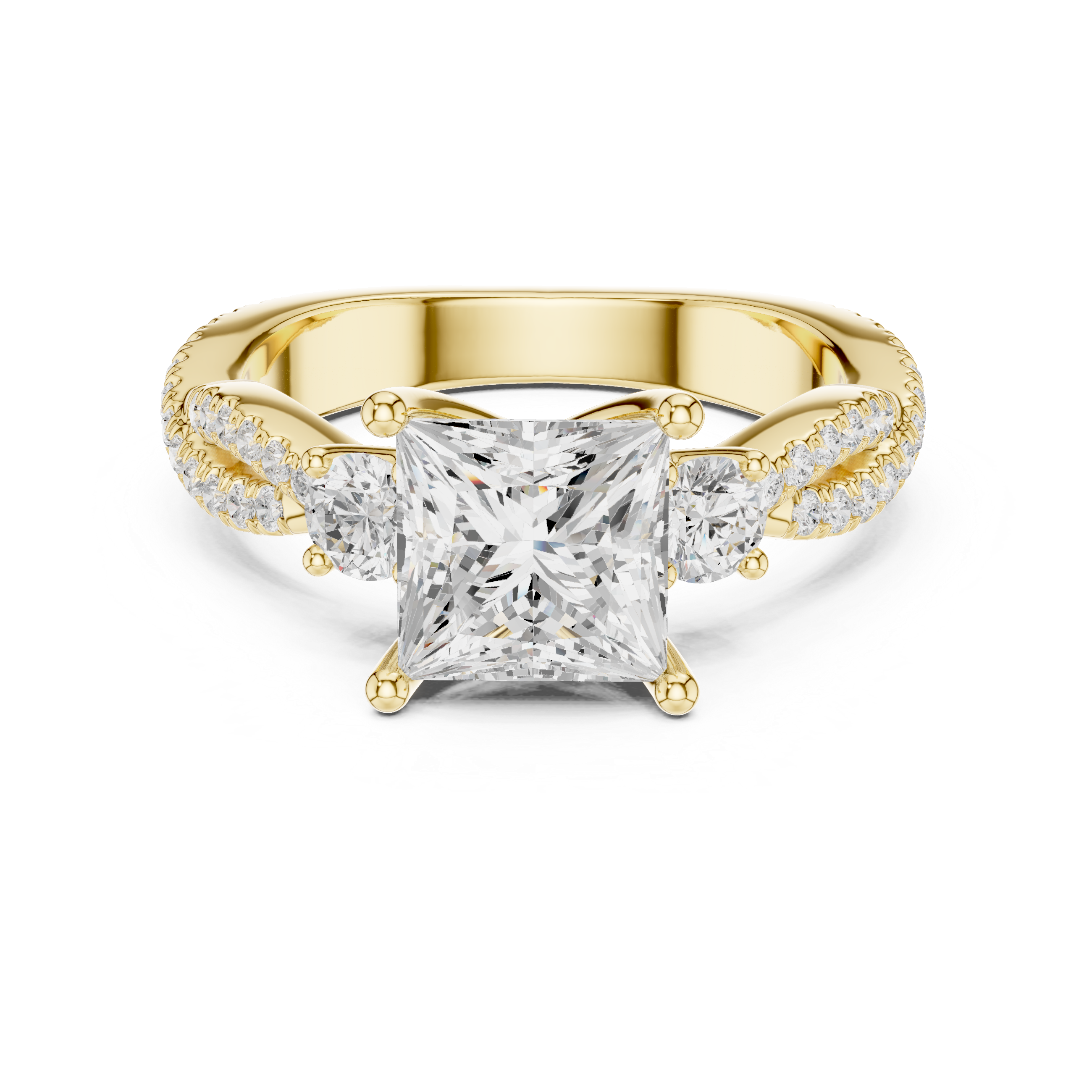 Stylish Stackable Design  with premium high-quality finish and shine