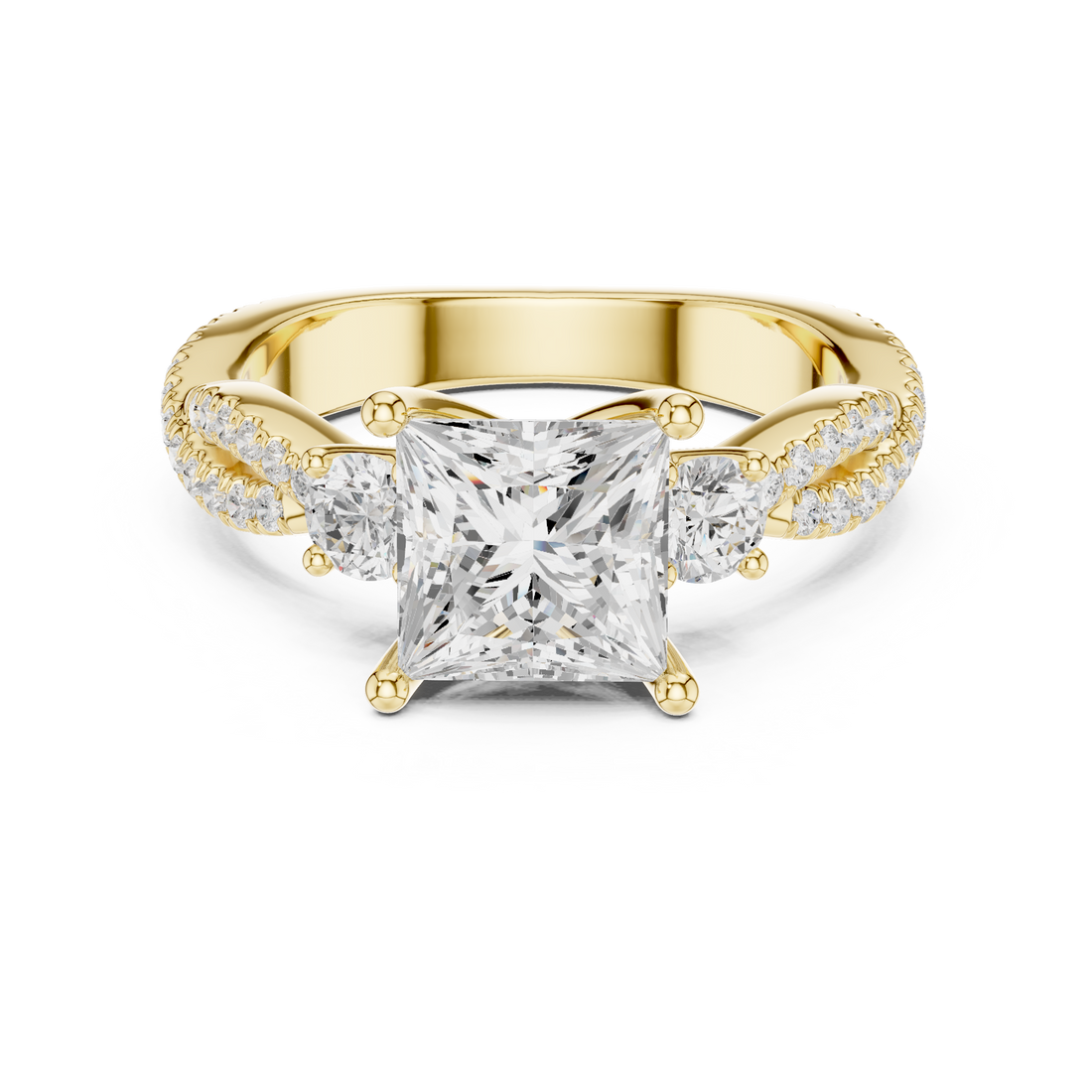 Stylish Stackable Design  with premium high-quality finish and shine