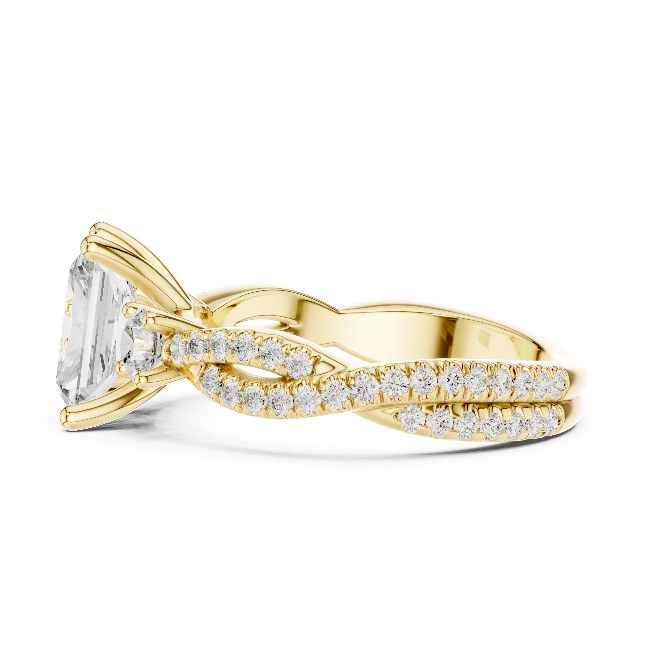 Elegant Diamond Daily Wear  masterpiece showing superior quality
