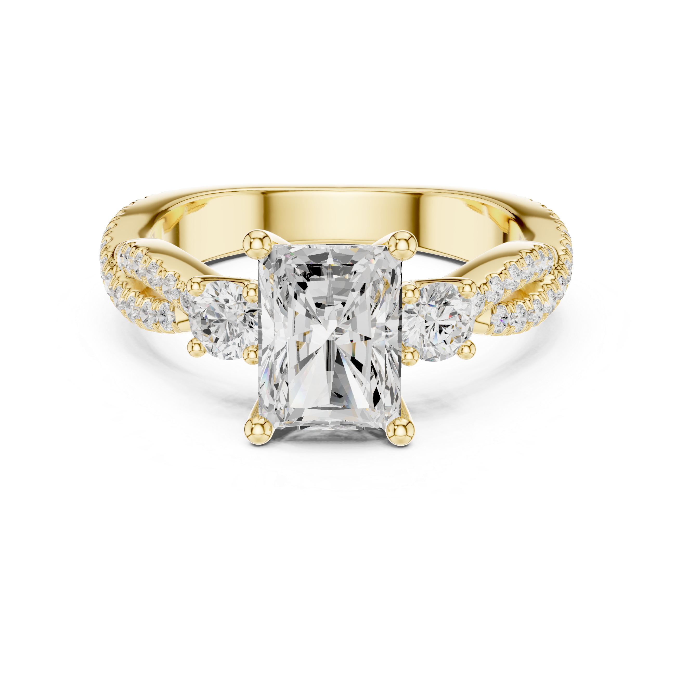 Stylish Stackable Design  with premium high-quality finish and shine