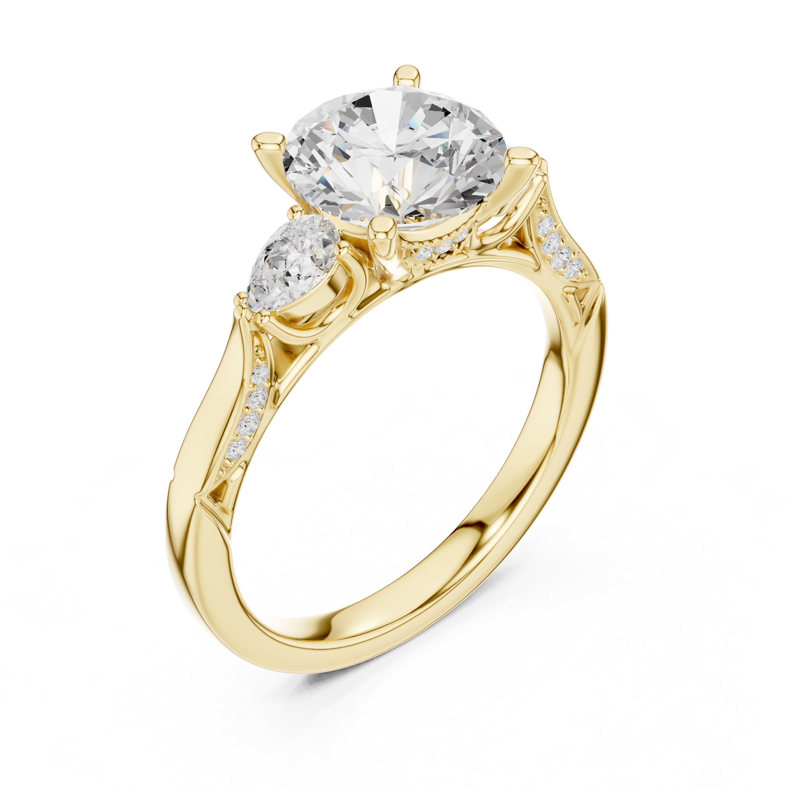 Sparkling  close-up accent detail