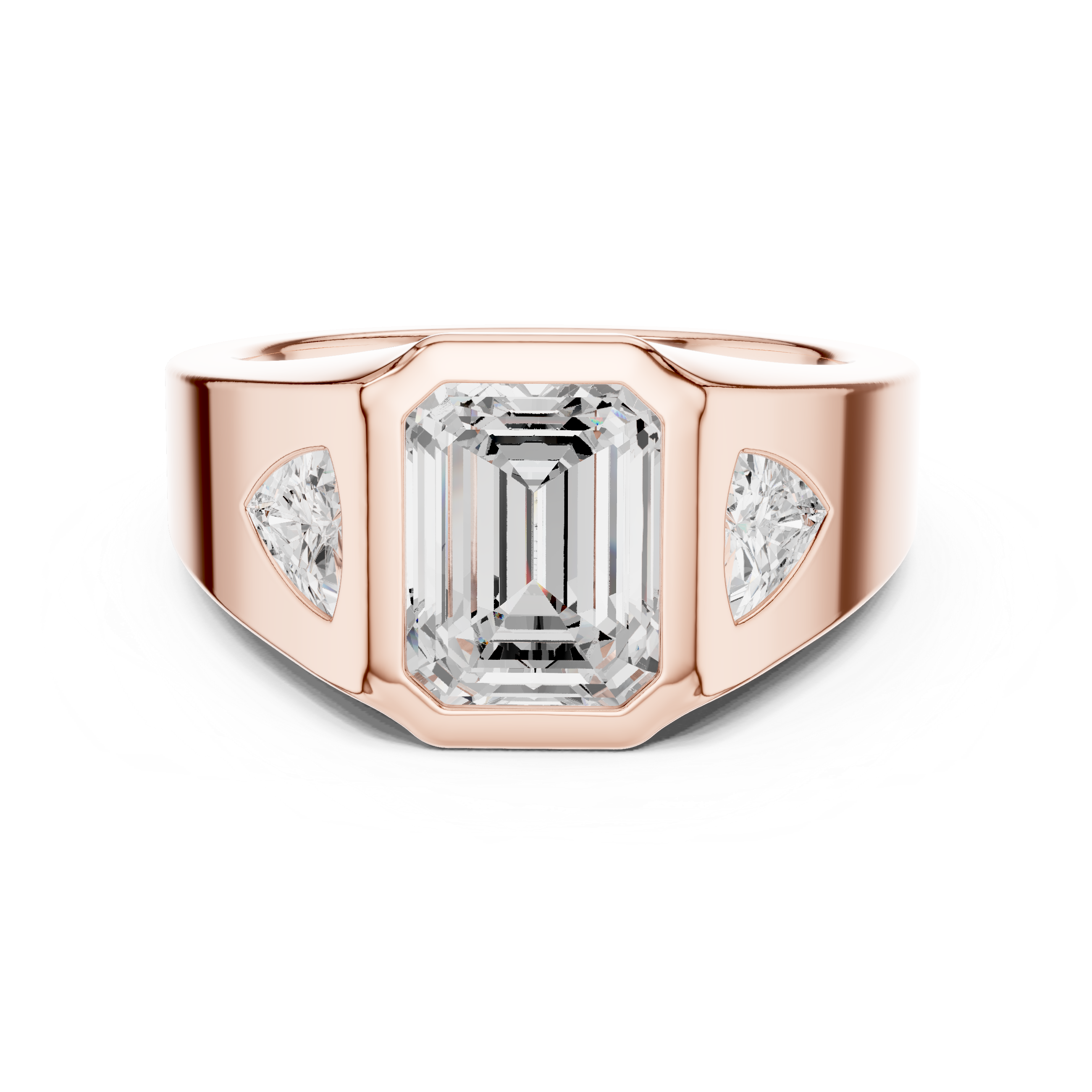 Cushion-cut diamond ring with elegant halo setting.
