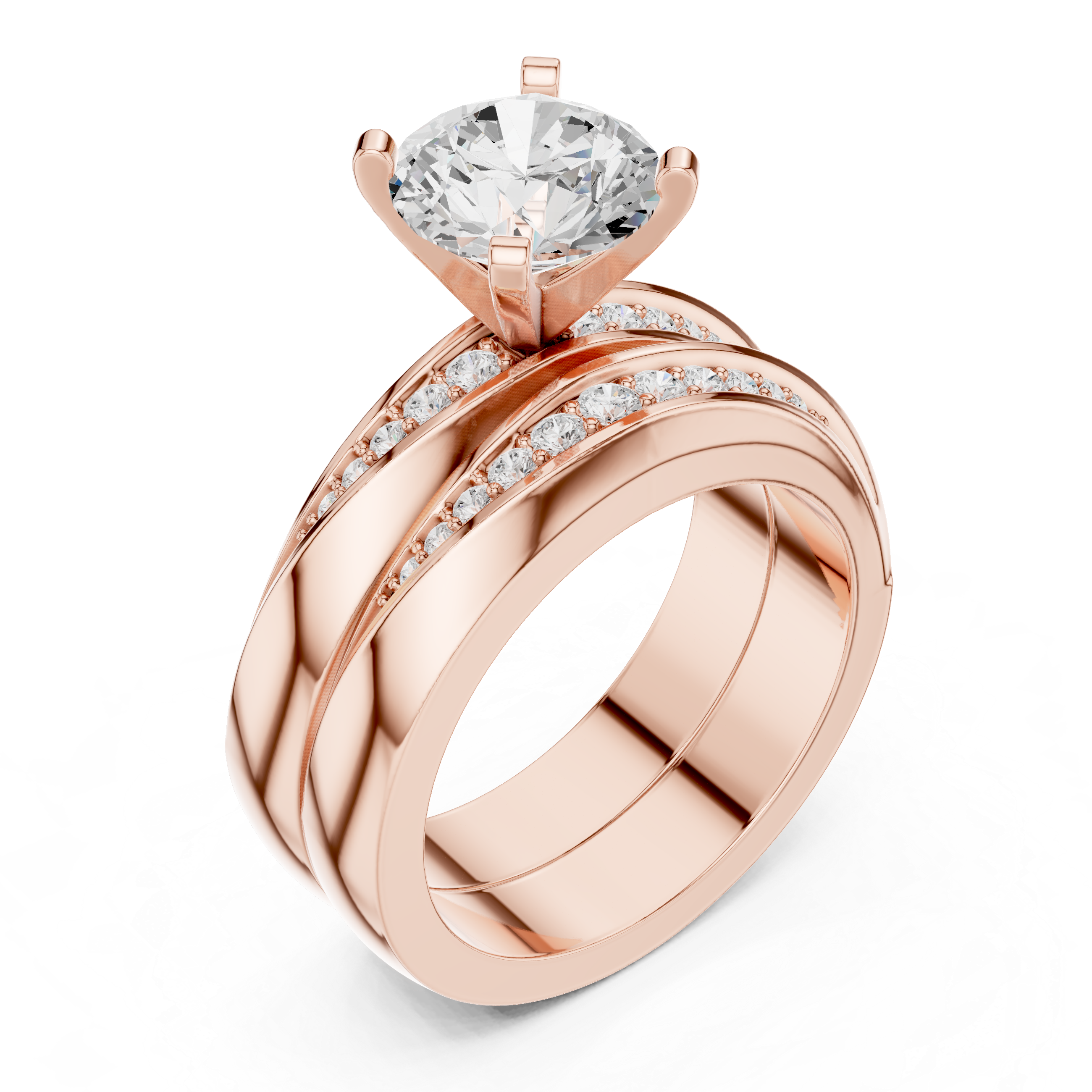 Adjustable baby ring with smooth edges.