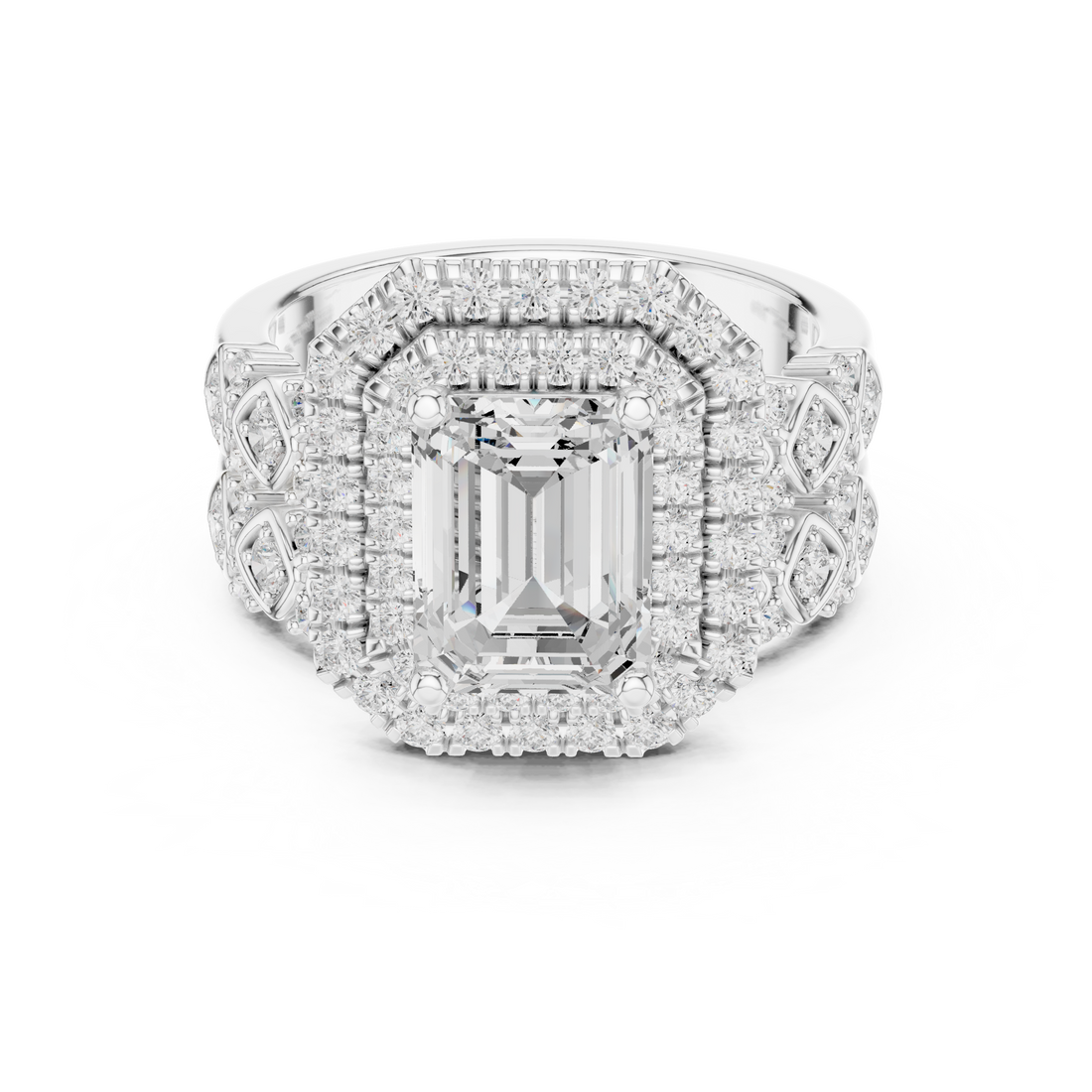 Cuff bracelet with engraved design.