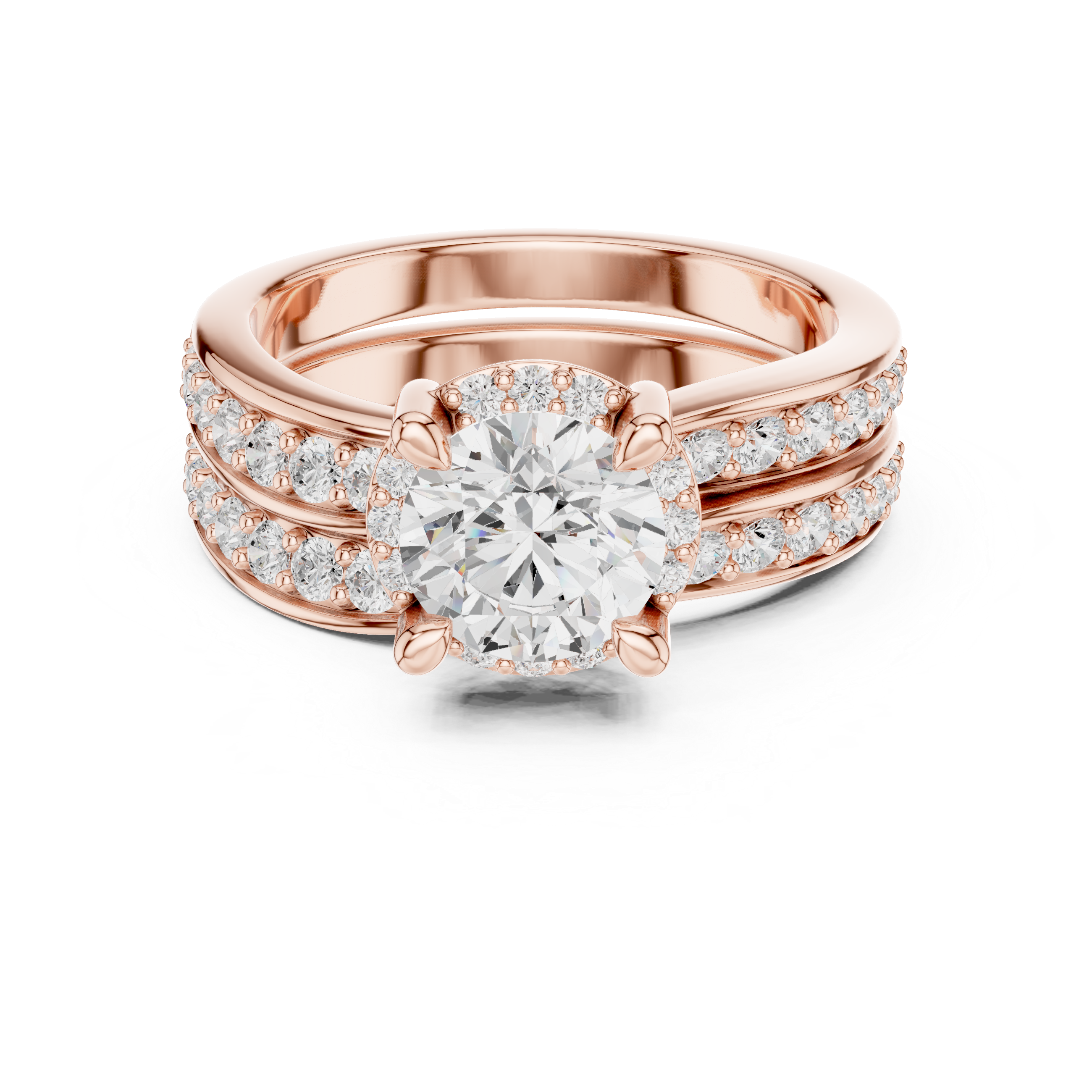 Promise ring with minimalist design.
