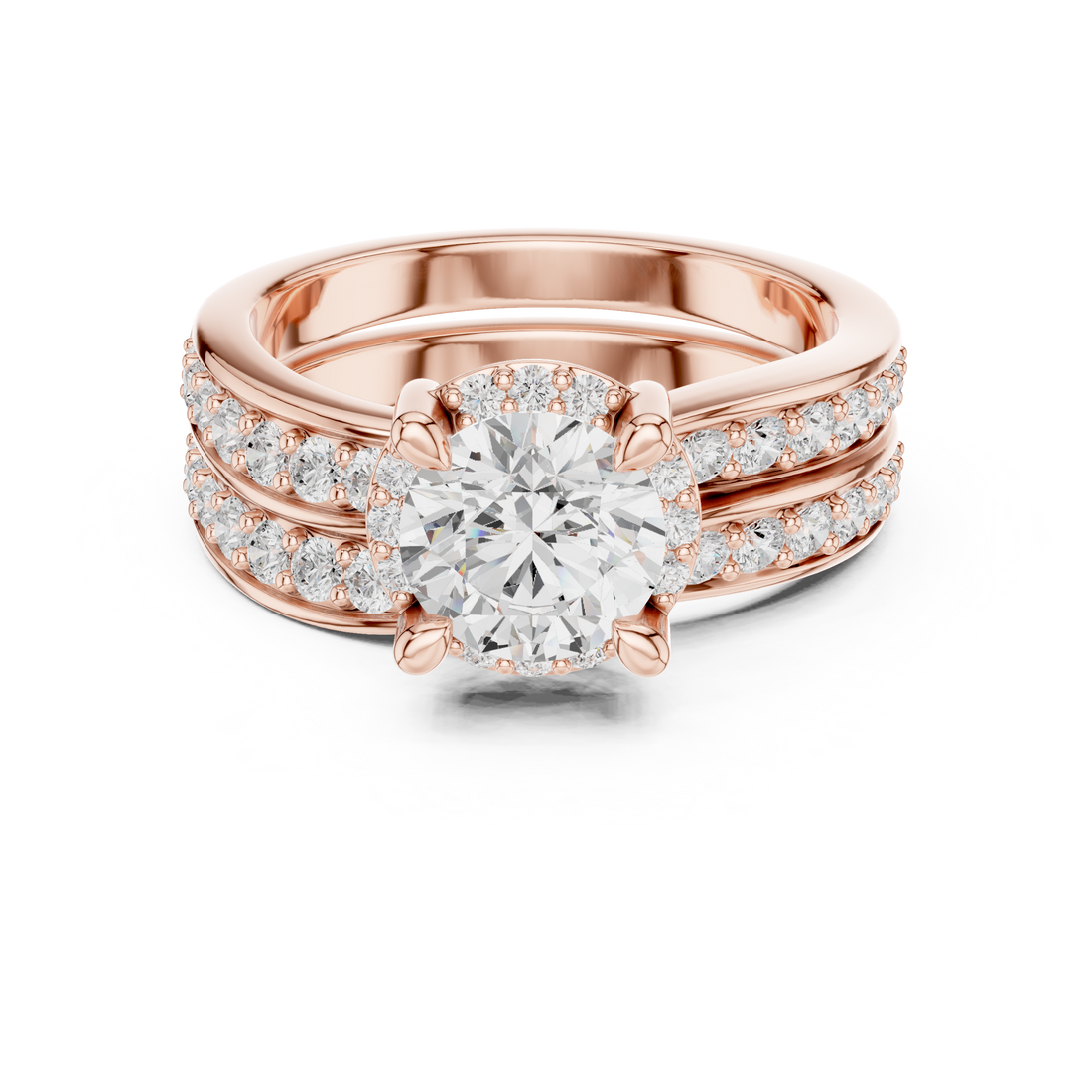 Promise ring with minimalist design.