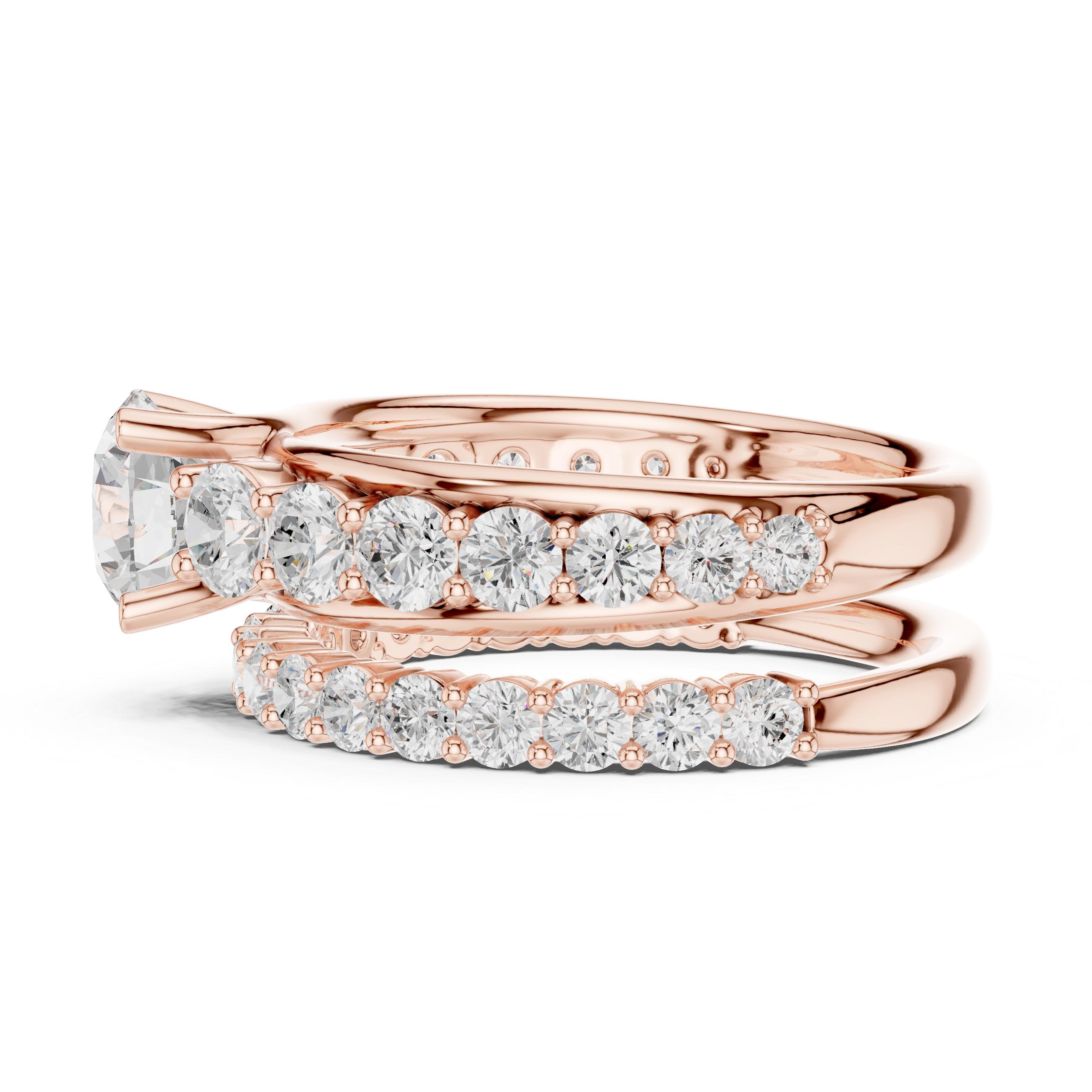 Slim stackable bangle bracelet.