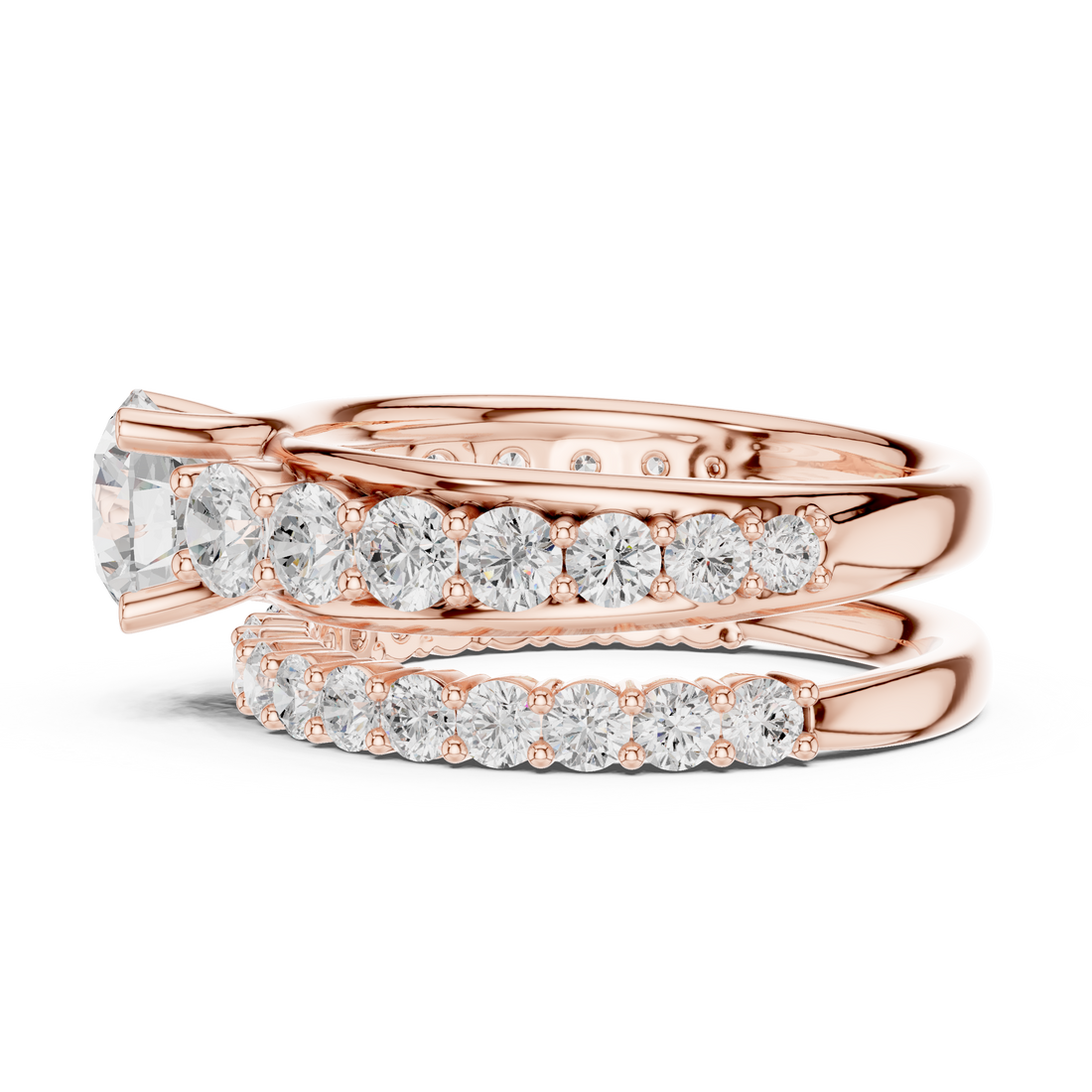 Slim stackable bangle bracelet.