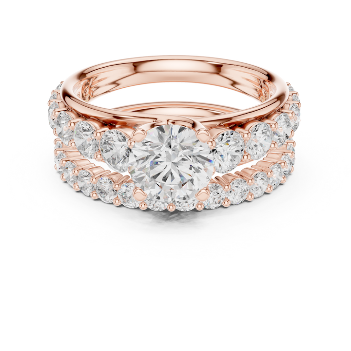 Gold bangle with smooth polished finish.