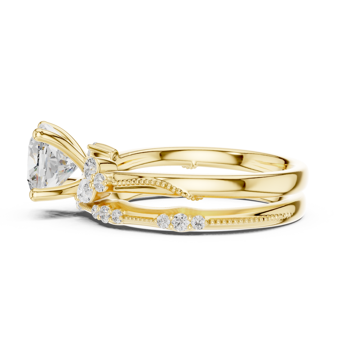 Elegant Diamond Daily Wear  masterpiece showing superior quality
