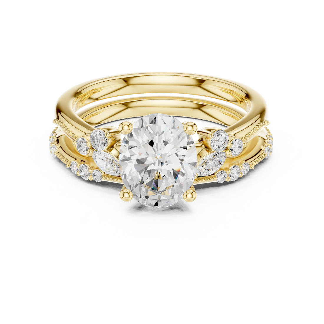 Stylish Stackable Design  with premium high-quality finish and shine