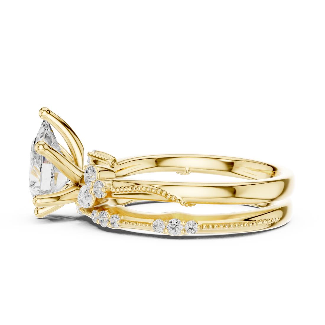 Elegant Diamond Daily Wear  masterpiece showing superior quality