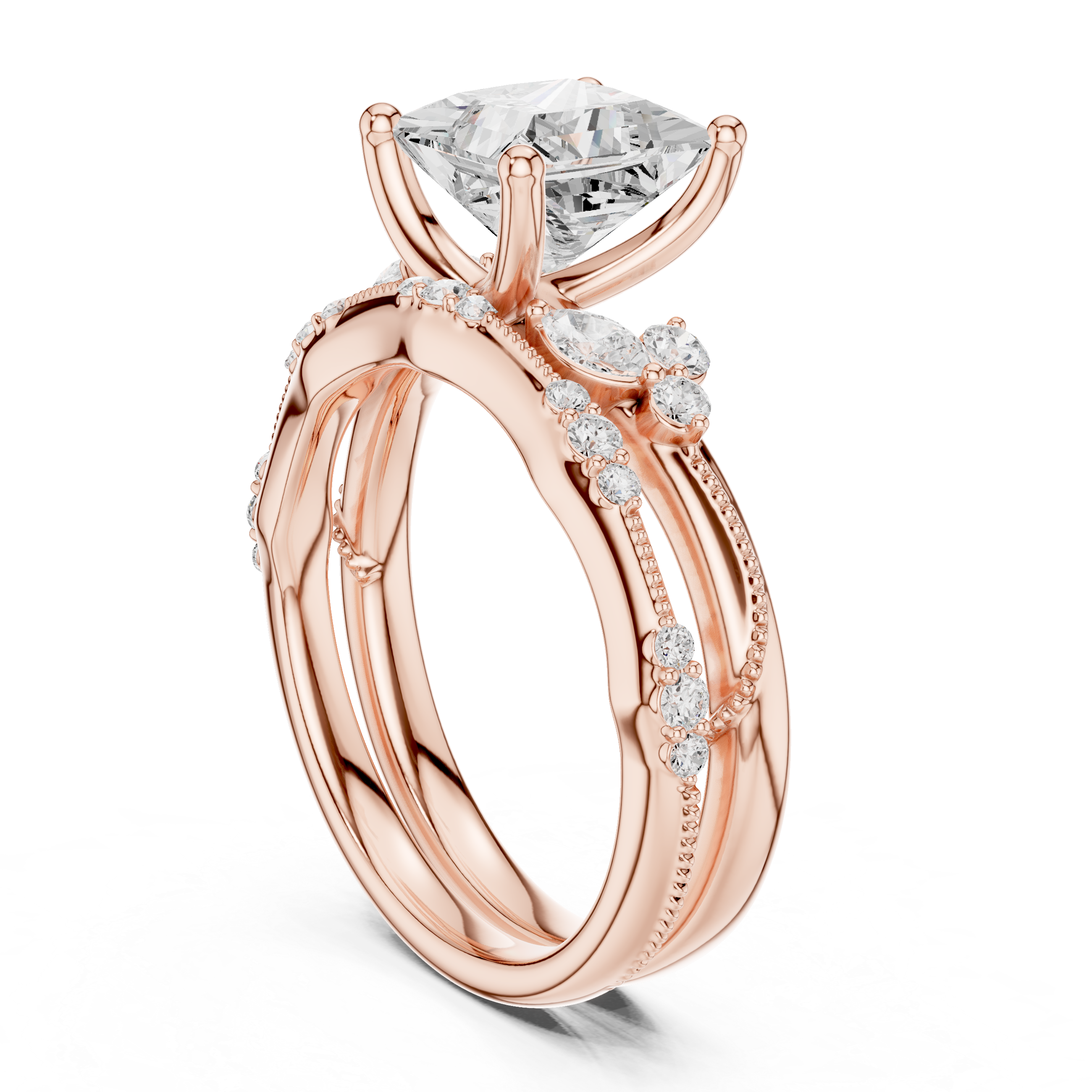 Sparkling Drop Diamond Necklace for luxury look