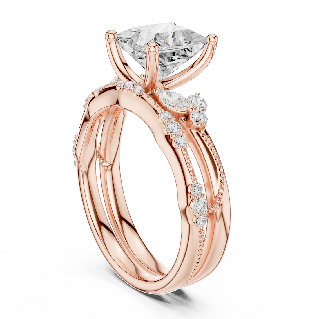 Sparkling Drop Diamond Necklace for luxury look