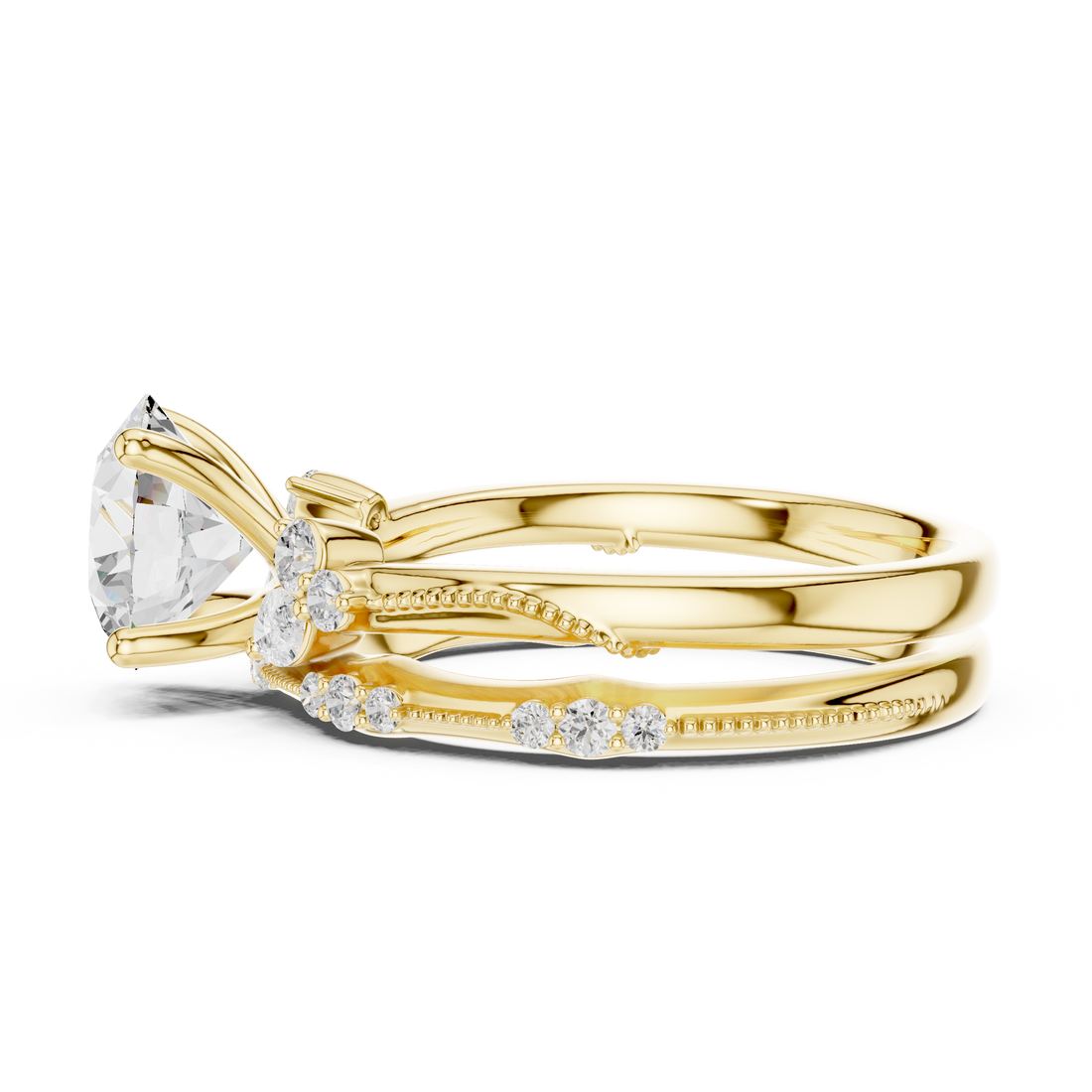 Elegant Diamond Daily Wear  masterpiece showing superior quality