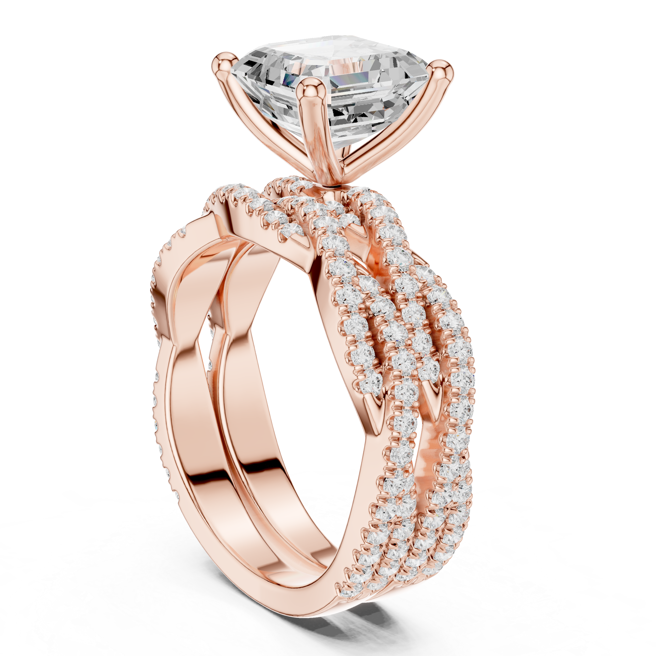 Gemstone toe ring with colored stone.