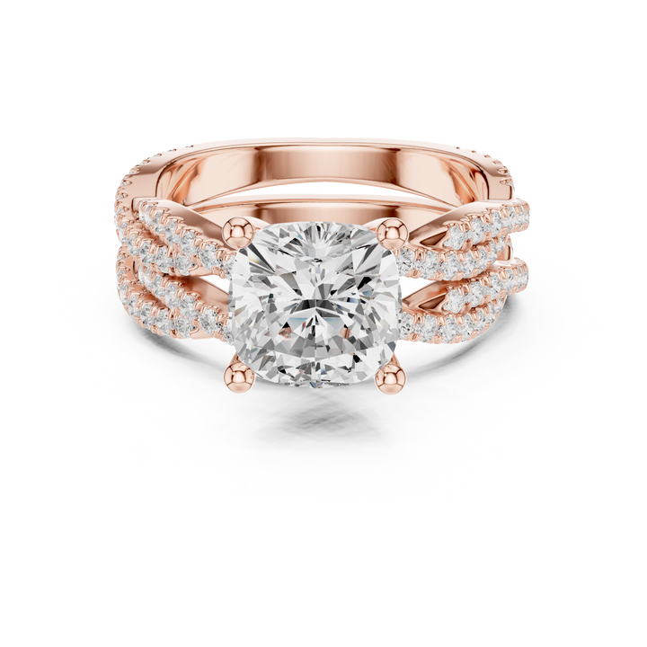 Small diamond hoop earrings with sleek design.