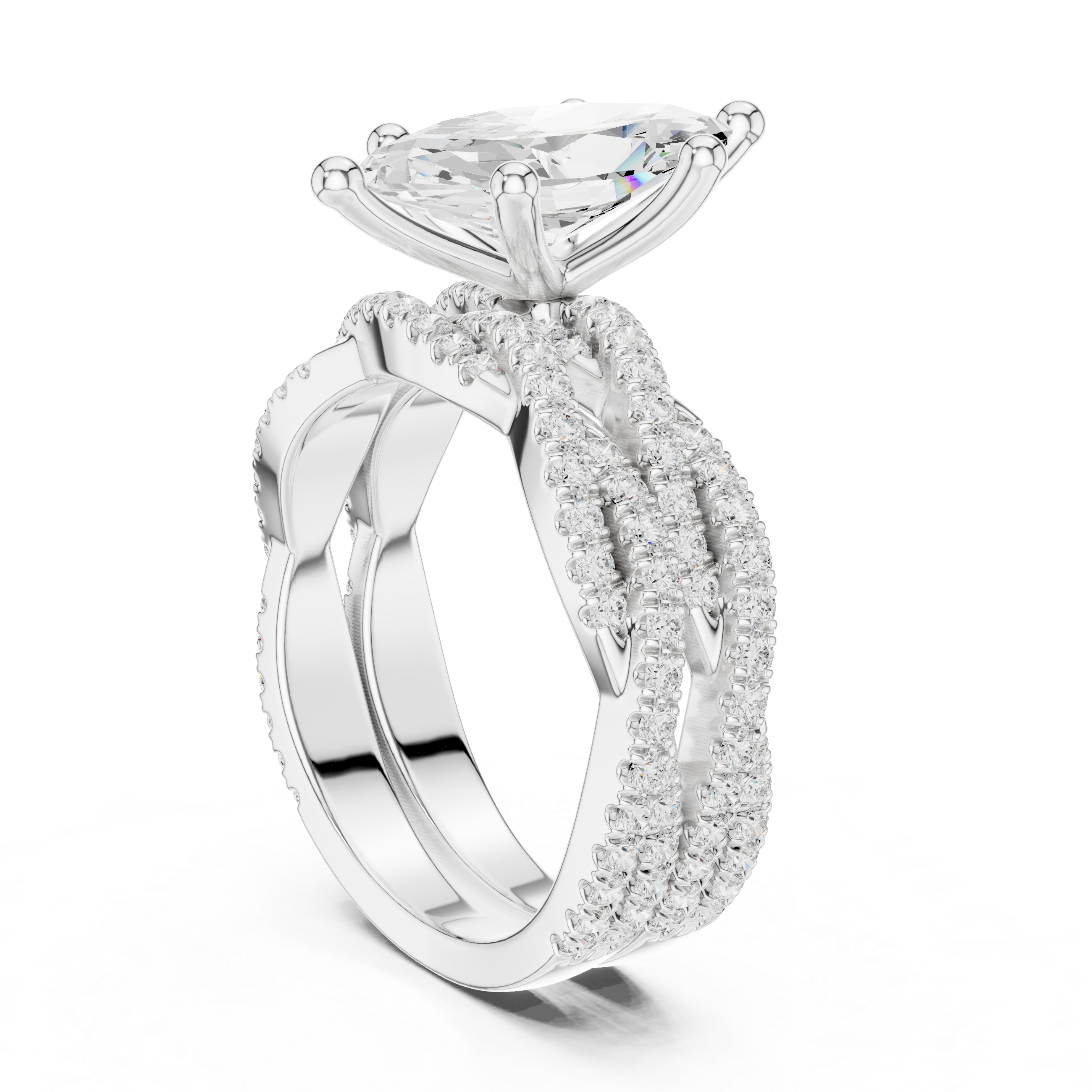 Double-layer bracelet with modern style.