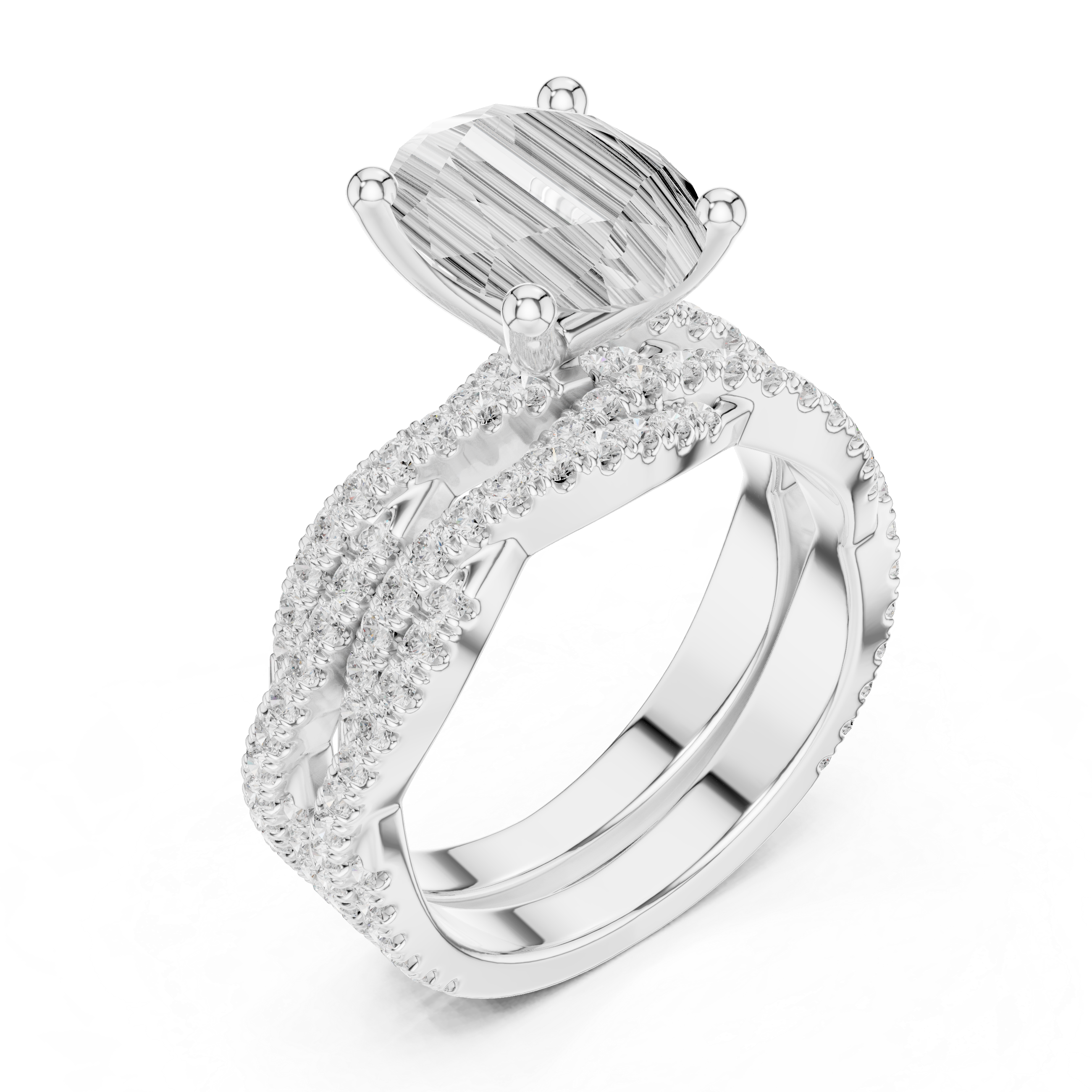 Classic gold nose ring with smooth hoop.