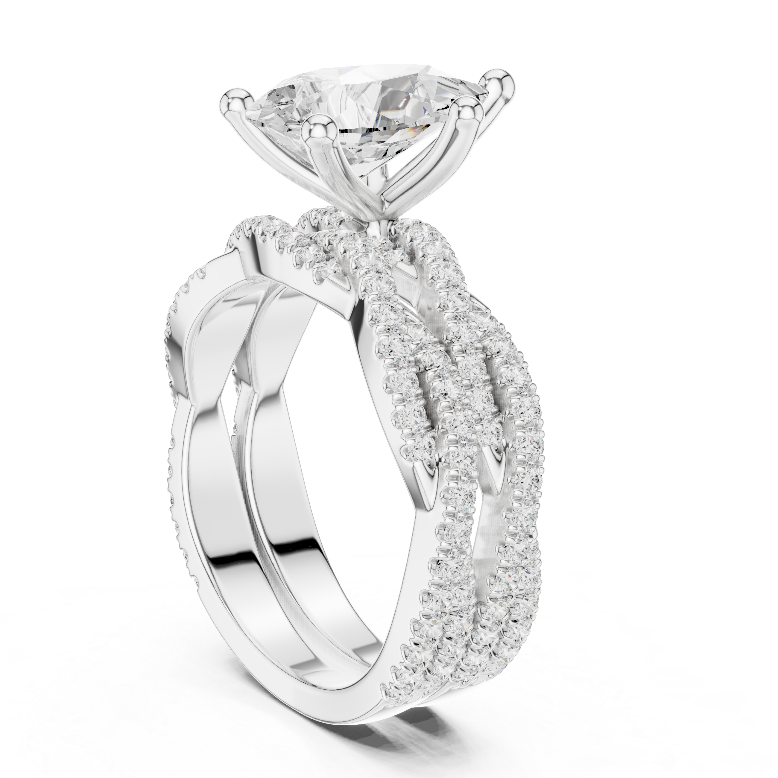 Gemstone toe ring with oval stone.