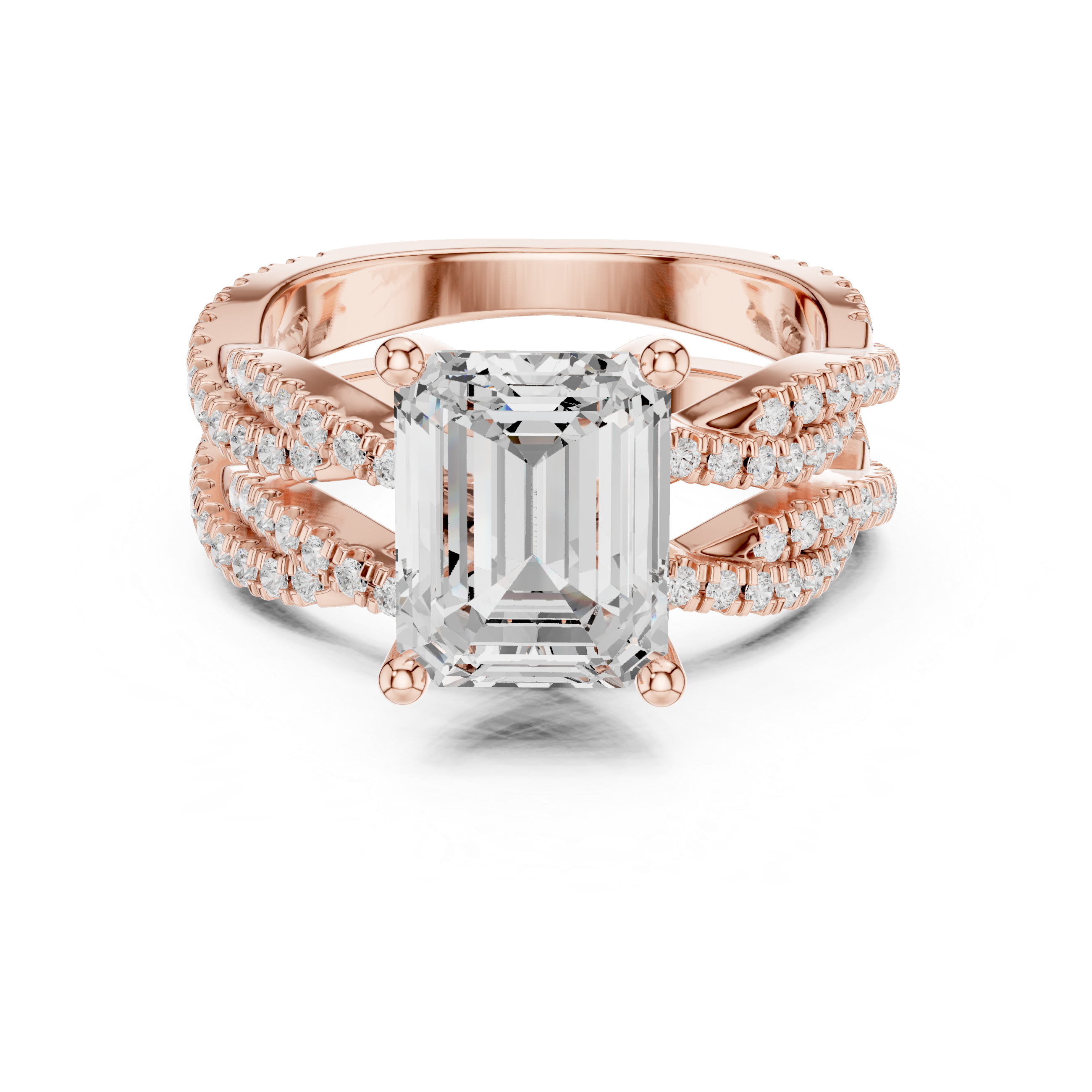Rope chain bracelet with twisted texture.