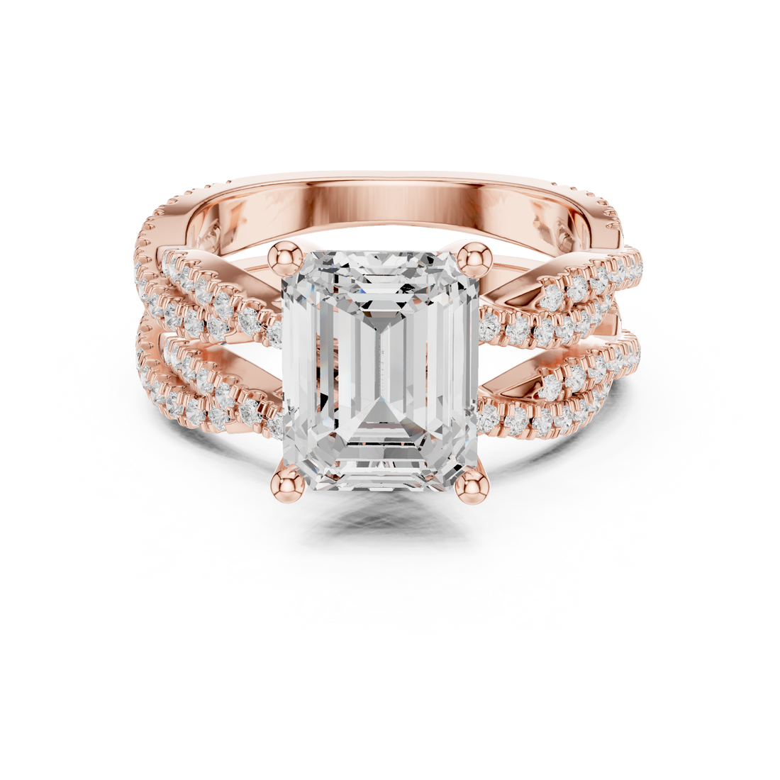 Rope chain bracelet with twisted texture.