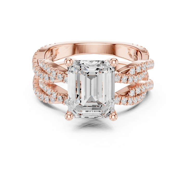 Rope chain bracelet with twisted texture.