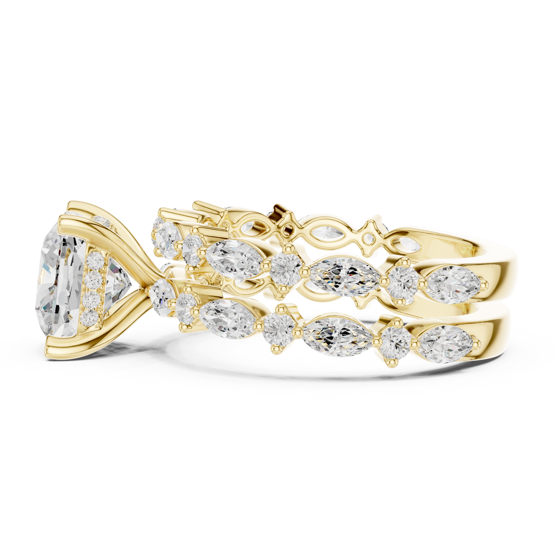 Elegant Diamond Daily Wear  masterpiece showing superior quality
