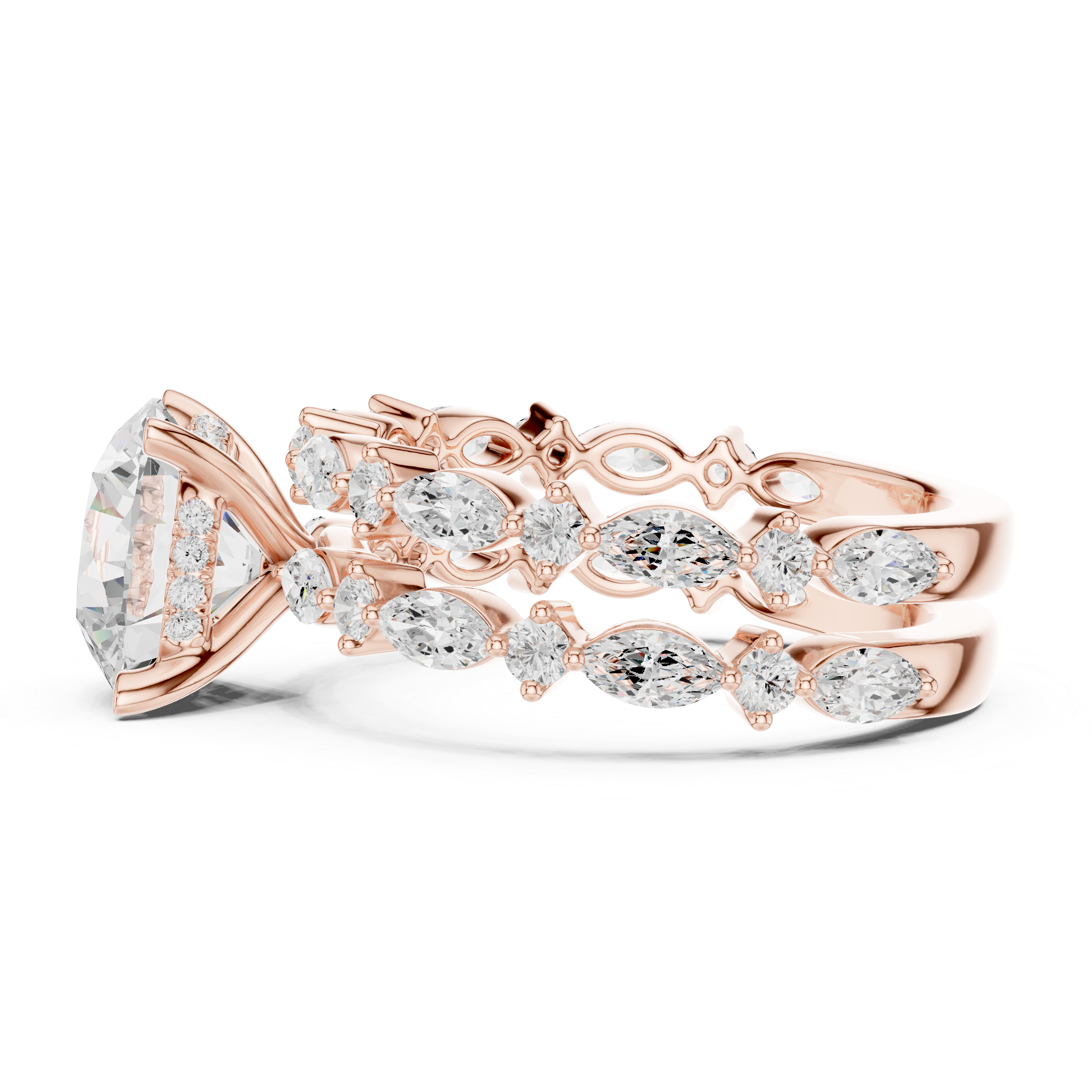 Sparkling Drop Diamond Necklace for luxury look