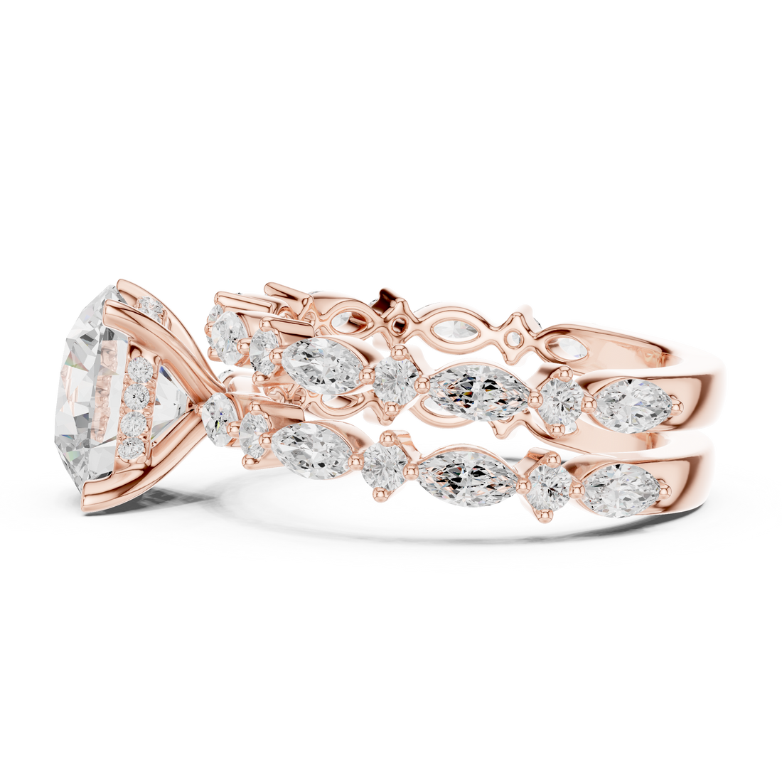 Sparkling Drop Diamond Necklace for luxury look