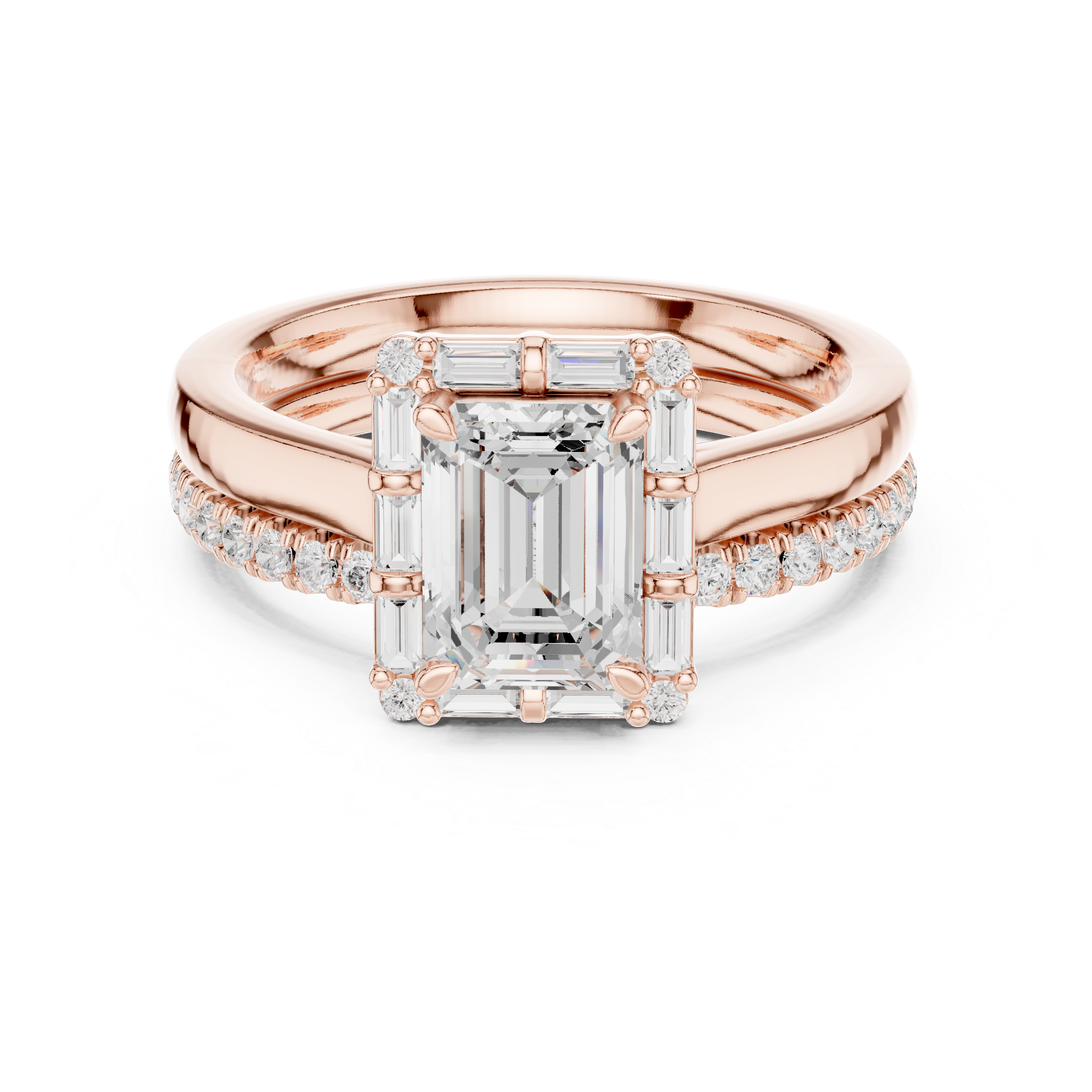 Classic men's signet ring with engraving.