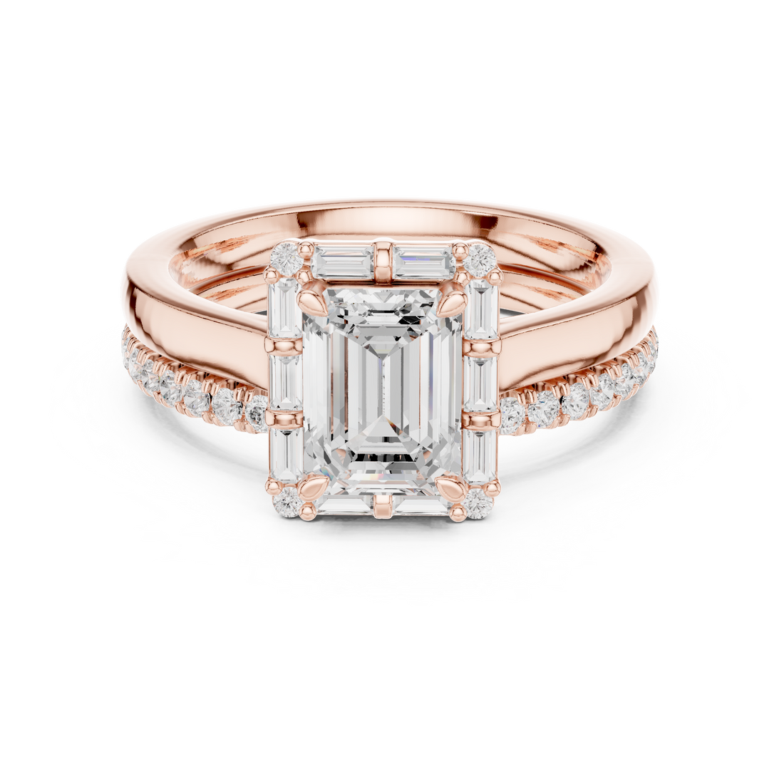 Classic men's signet ring with engraving.