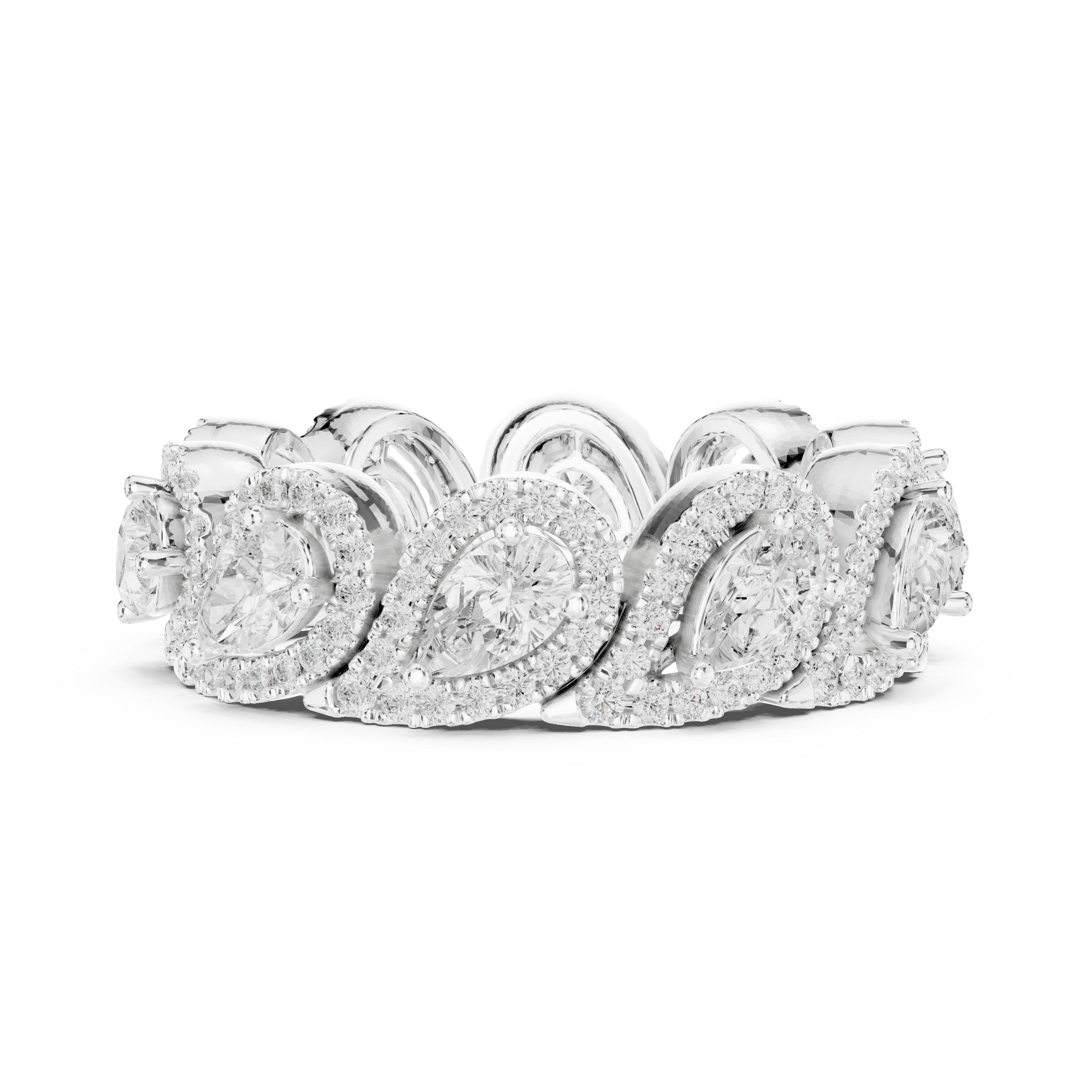 Promise ring with minimalist design.