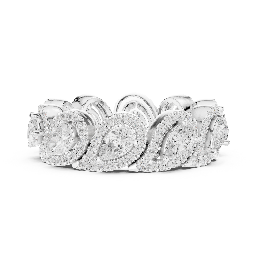 Promise ring with minimalist design.