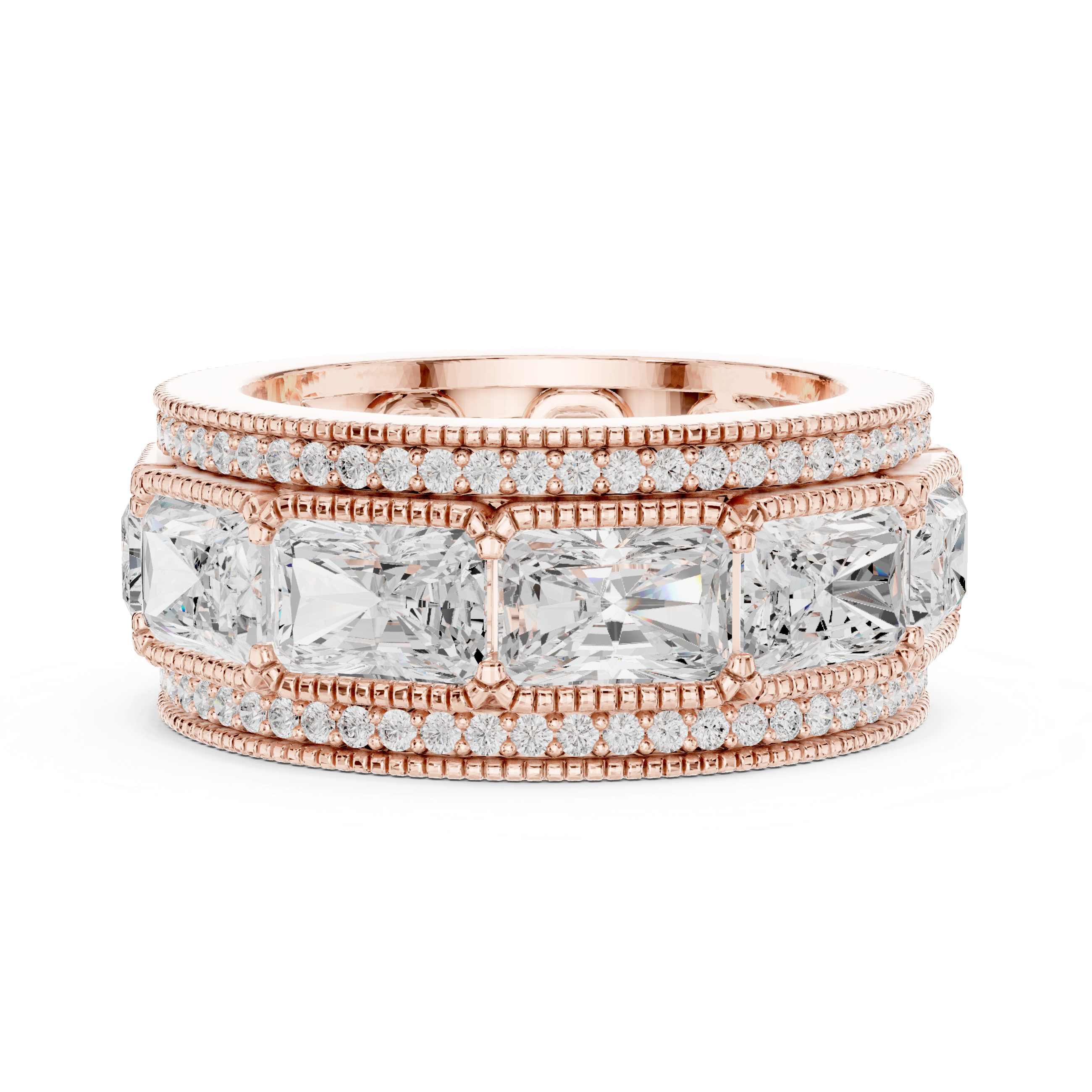 Bridal choker necklace with heavy detailing.