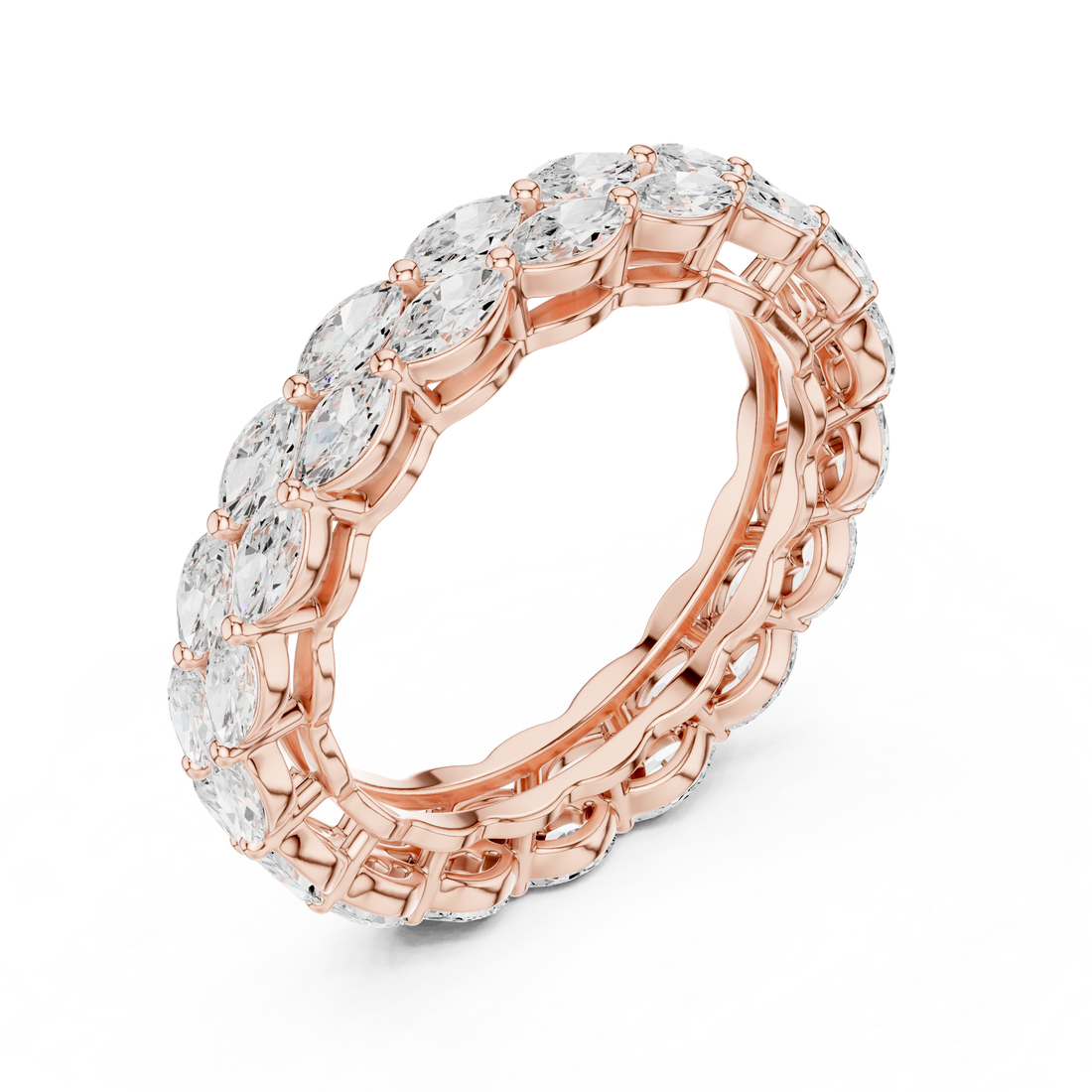Decorative toe ring with engraved detail.