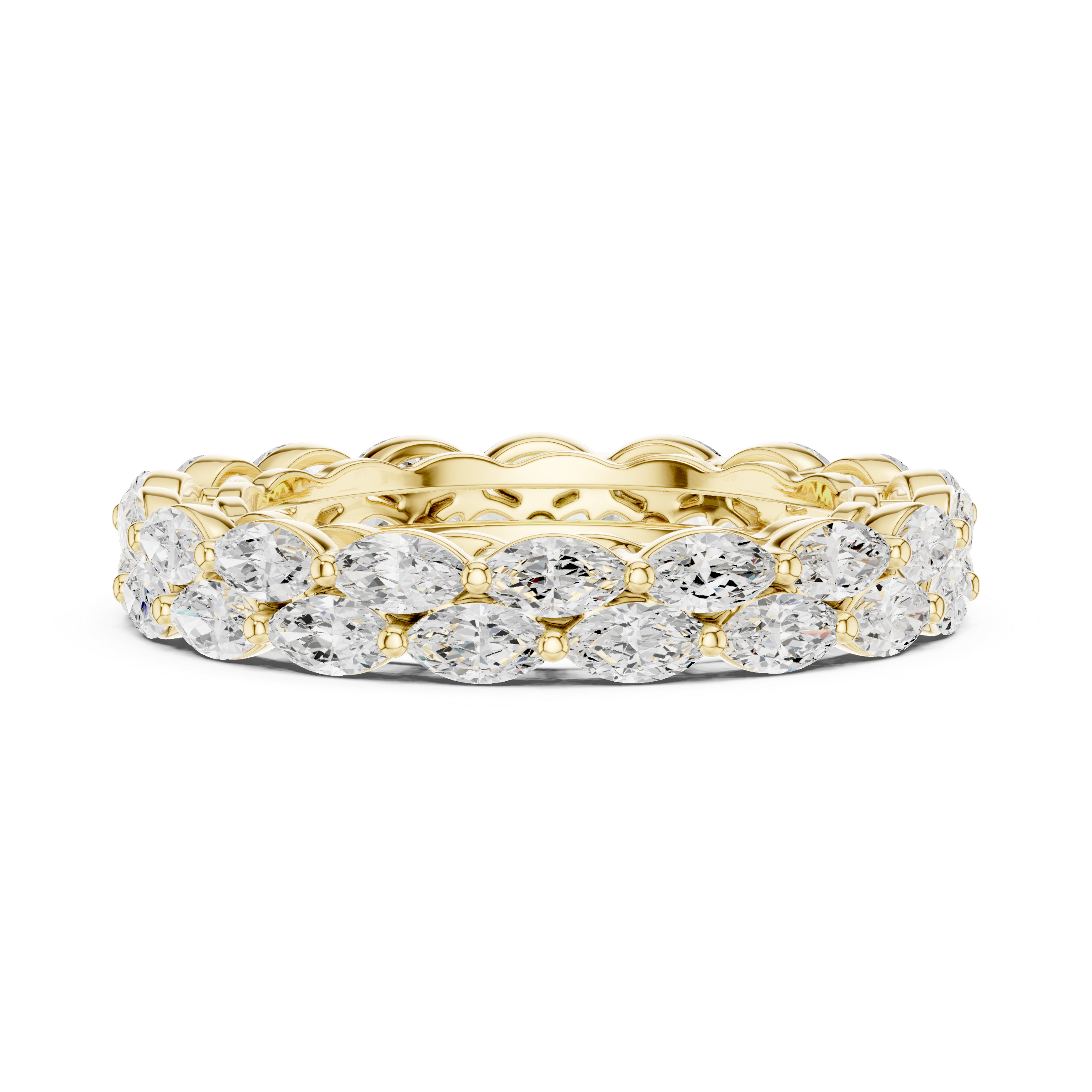 Vintage-style milgrain diamond engagement ring.
