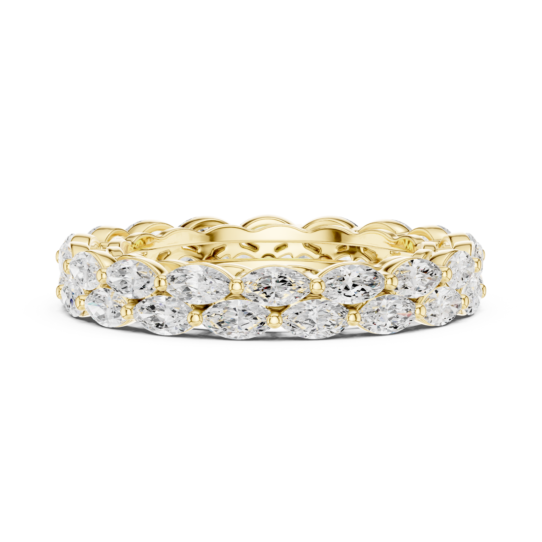 Vintage-style milgrain diamond engagement ring.