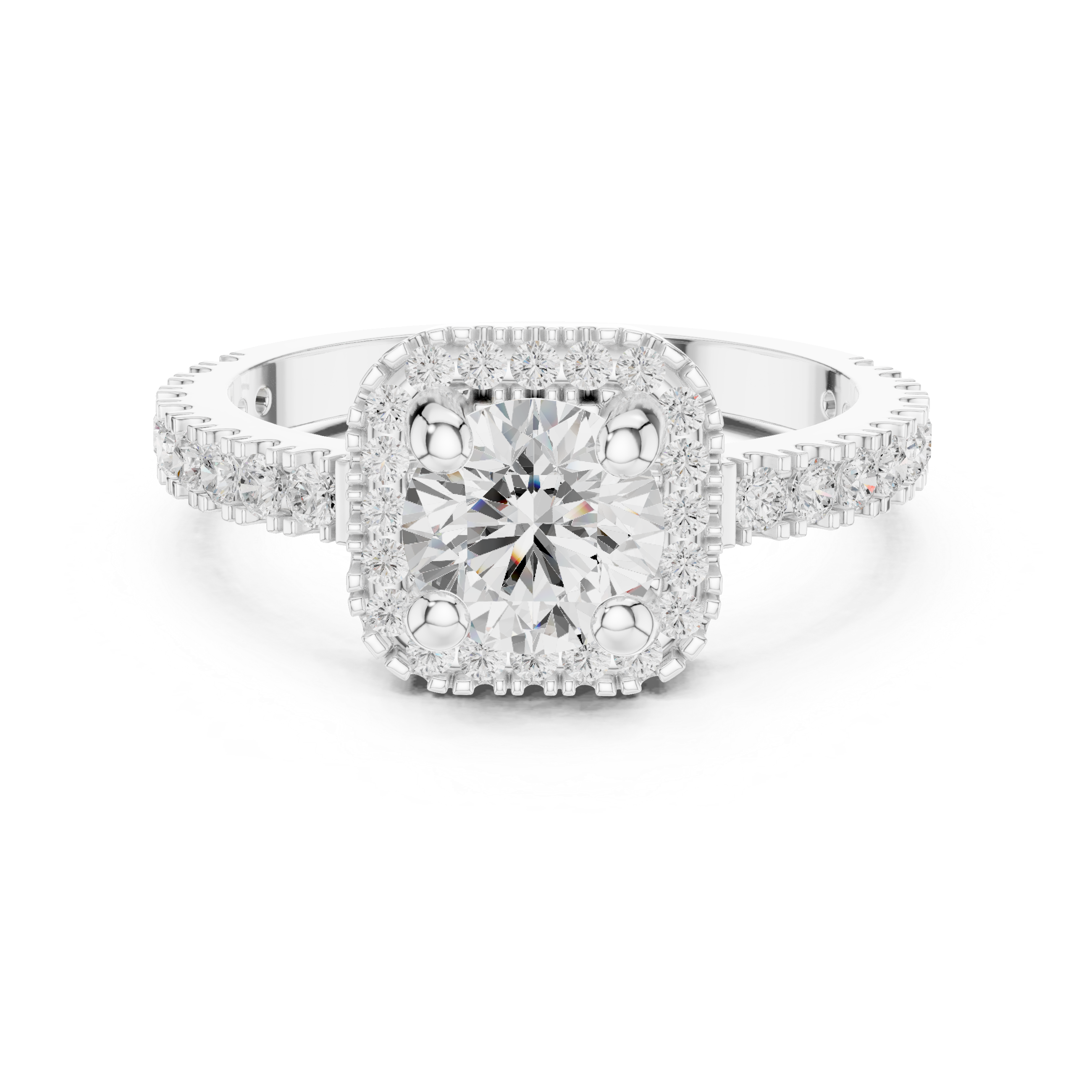Silver toe ring with adjustable band.