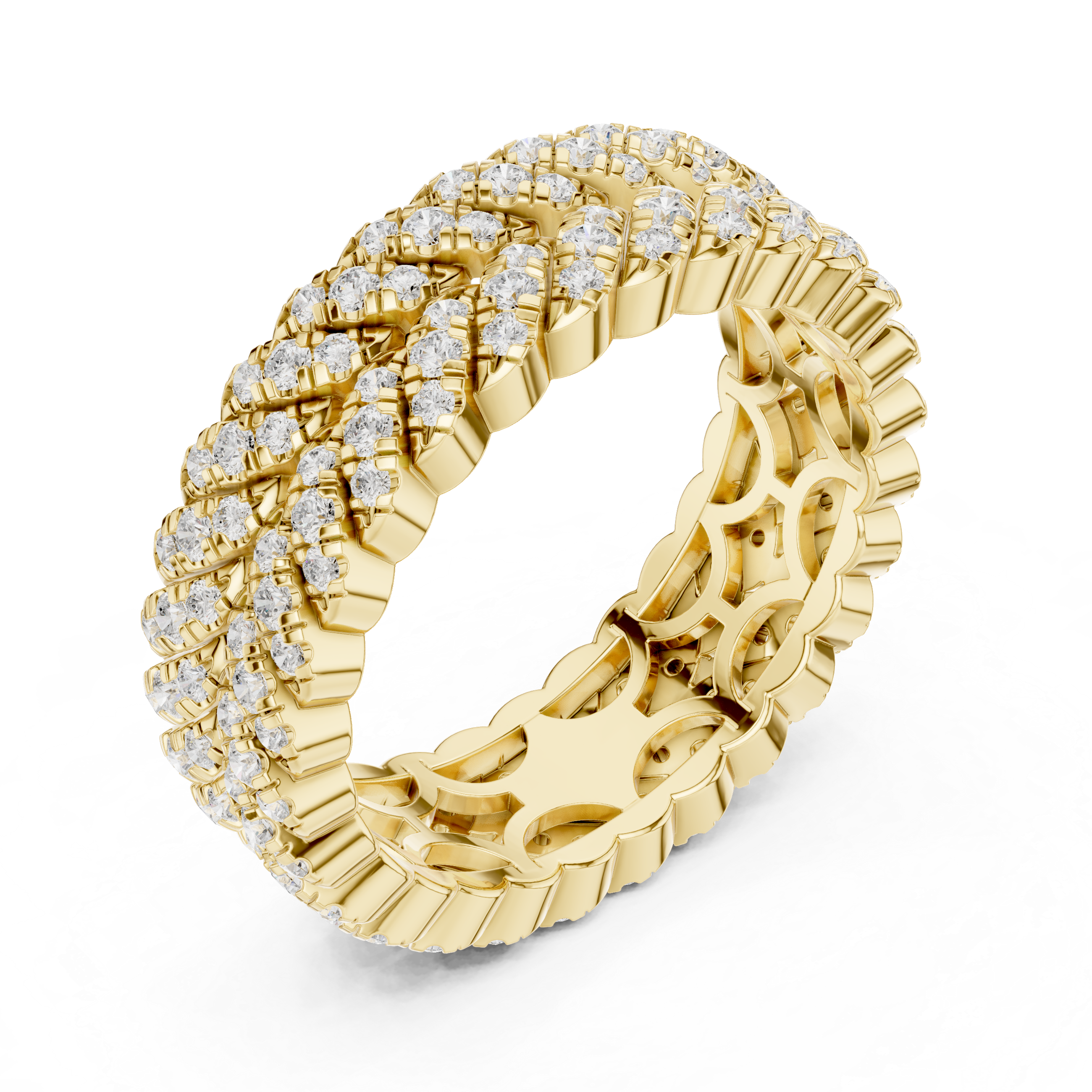 Men's gemstone ring with rectangular stone.