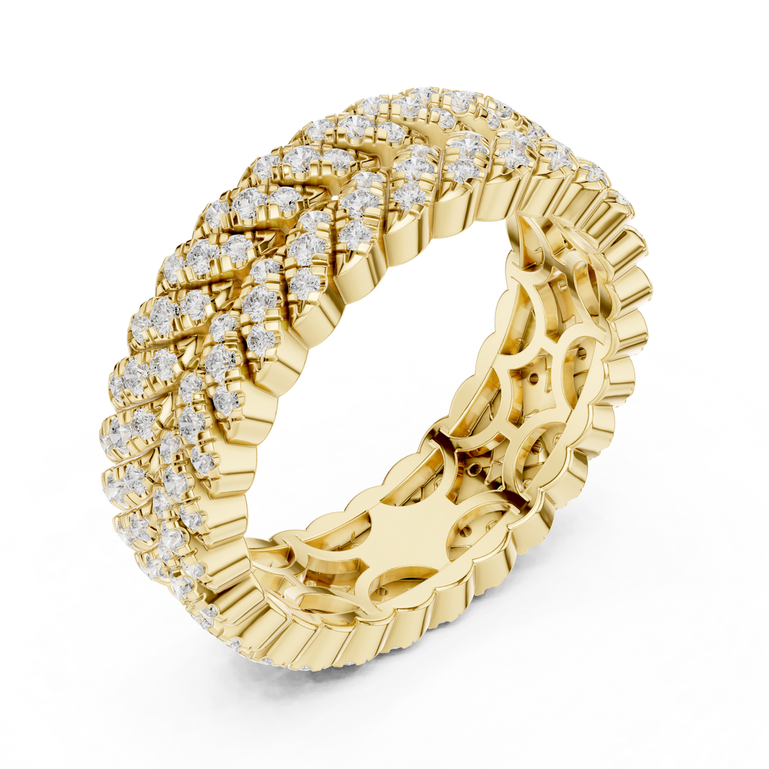 Men's gemstone ring with rectangular stone.